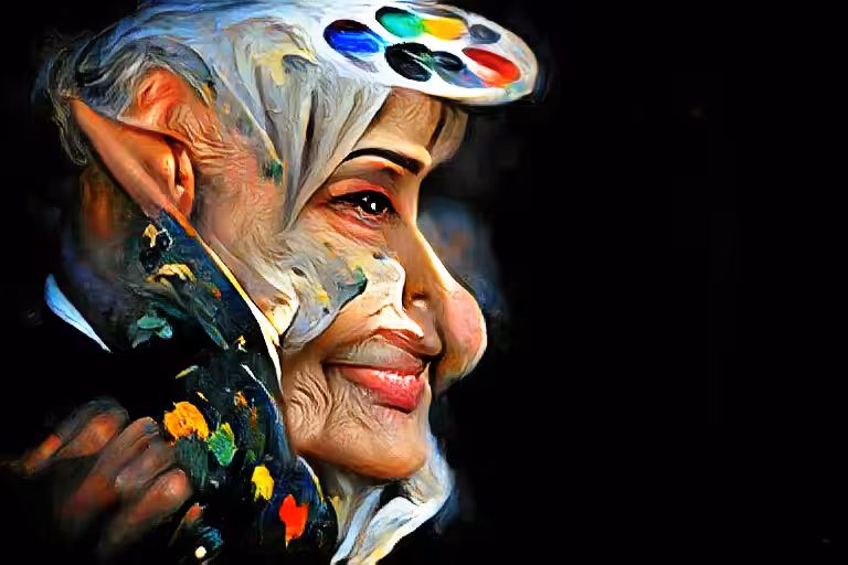 life as Her art