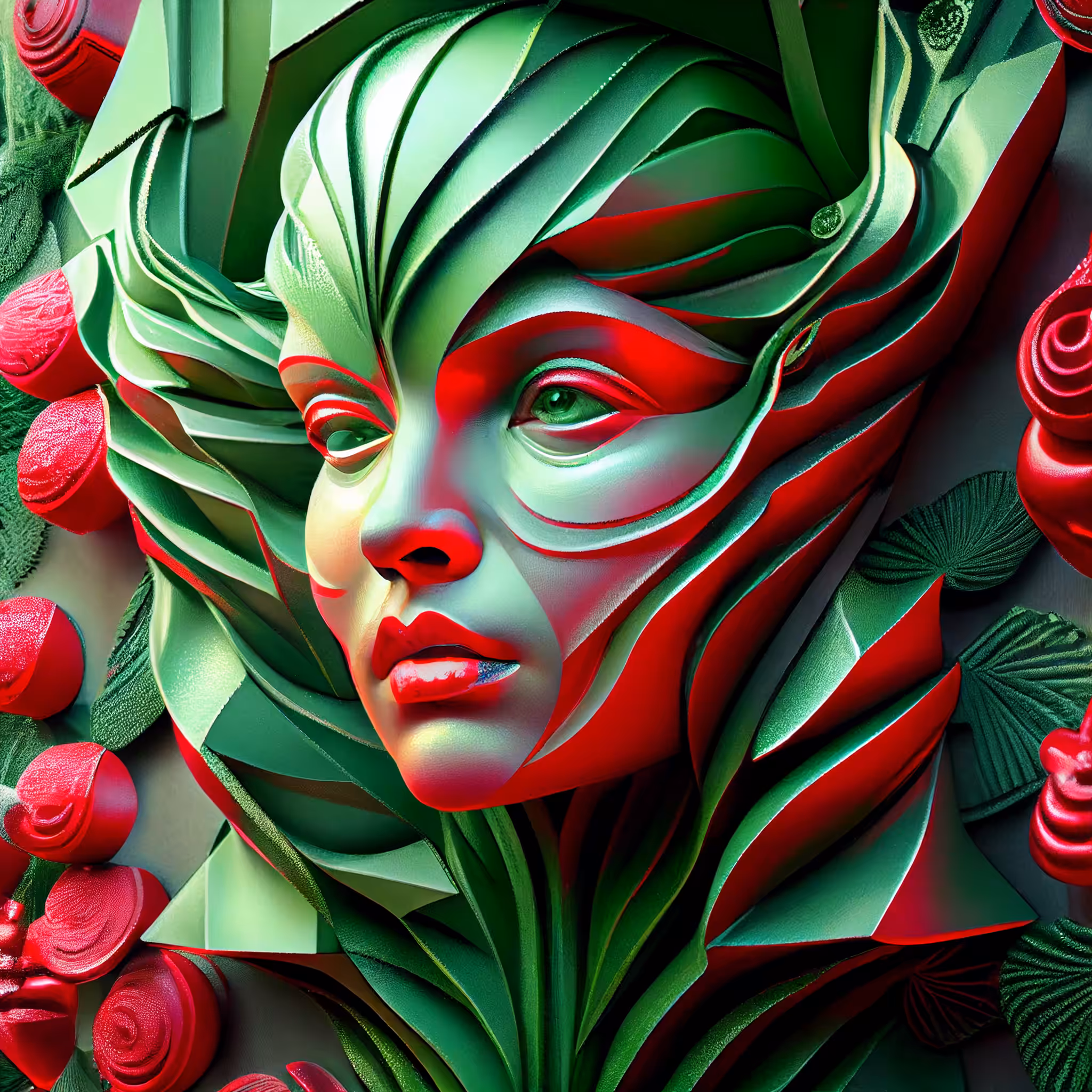 Psychedelic Art: Christmas