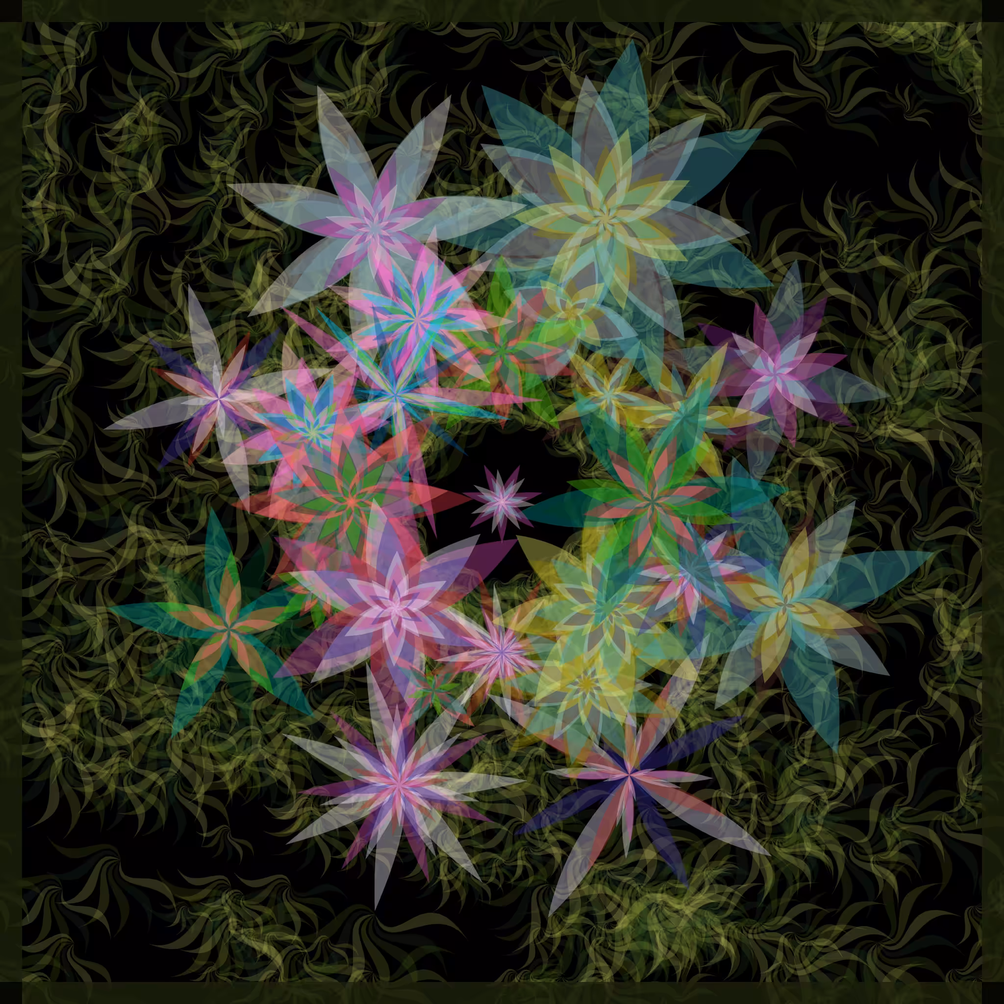 Bezier Garden #79