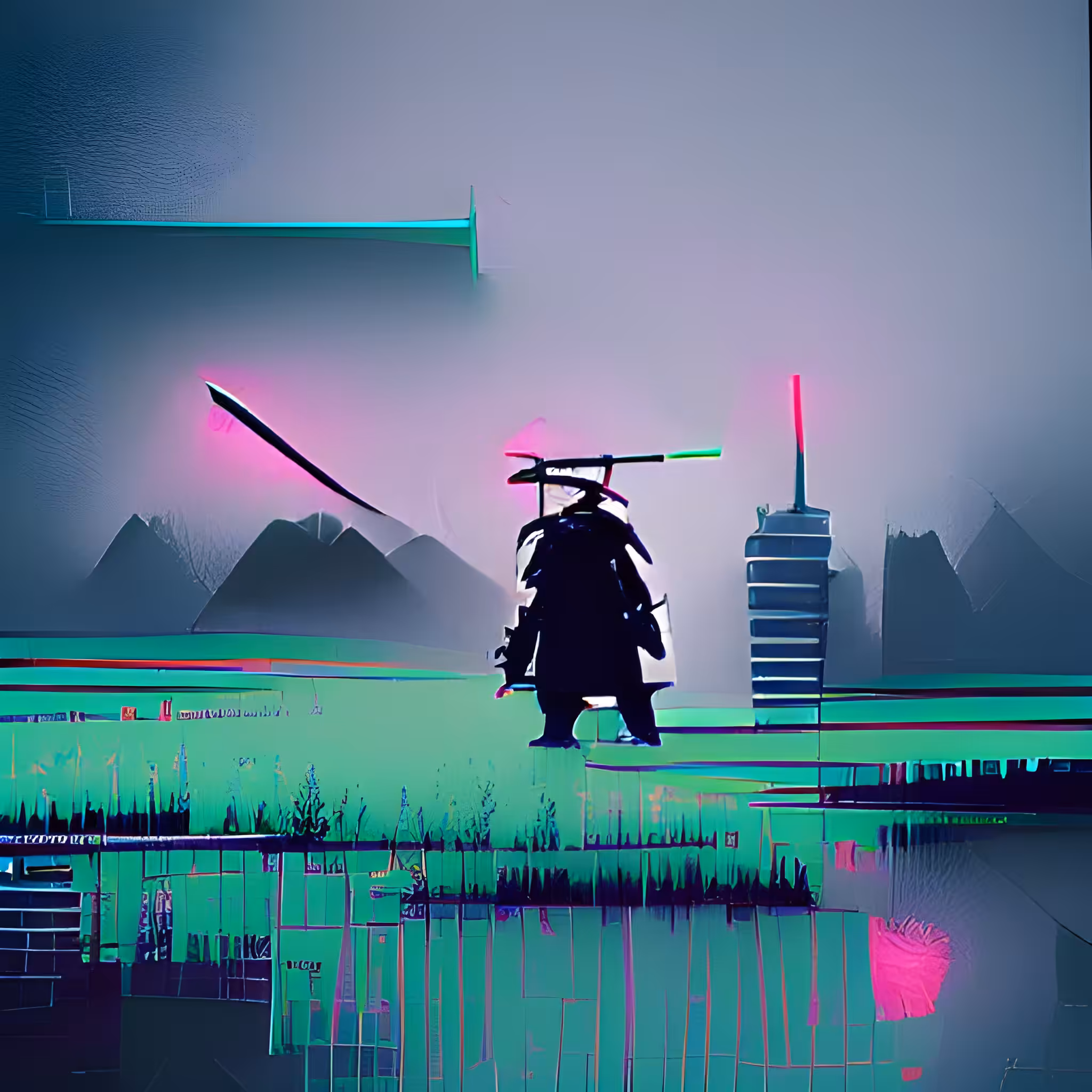 Cyberpunk Samurai #28