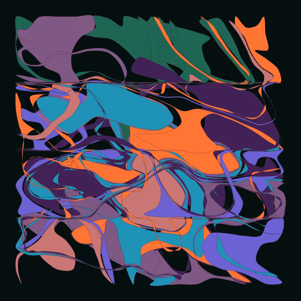 Geometric colorful shapes 3 #117