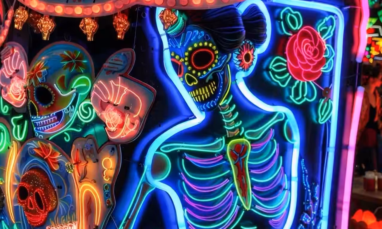 ⚡️🌹💀Lisergic neon death  💀 🌹⚡️