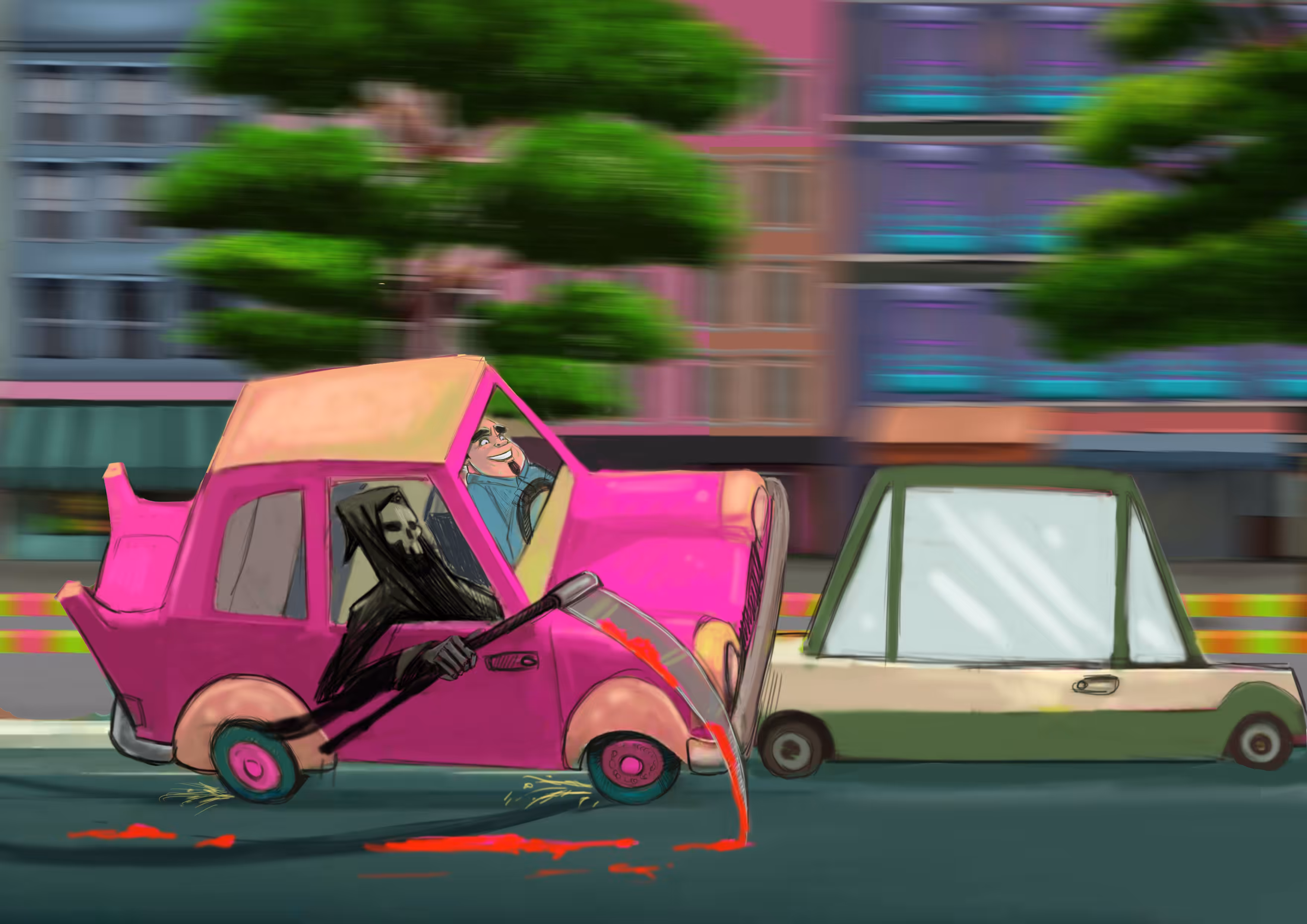 Overtaking death