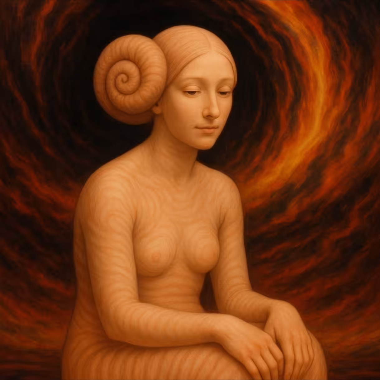 Snaily woman