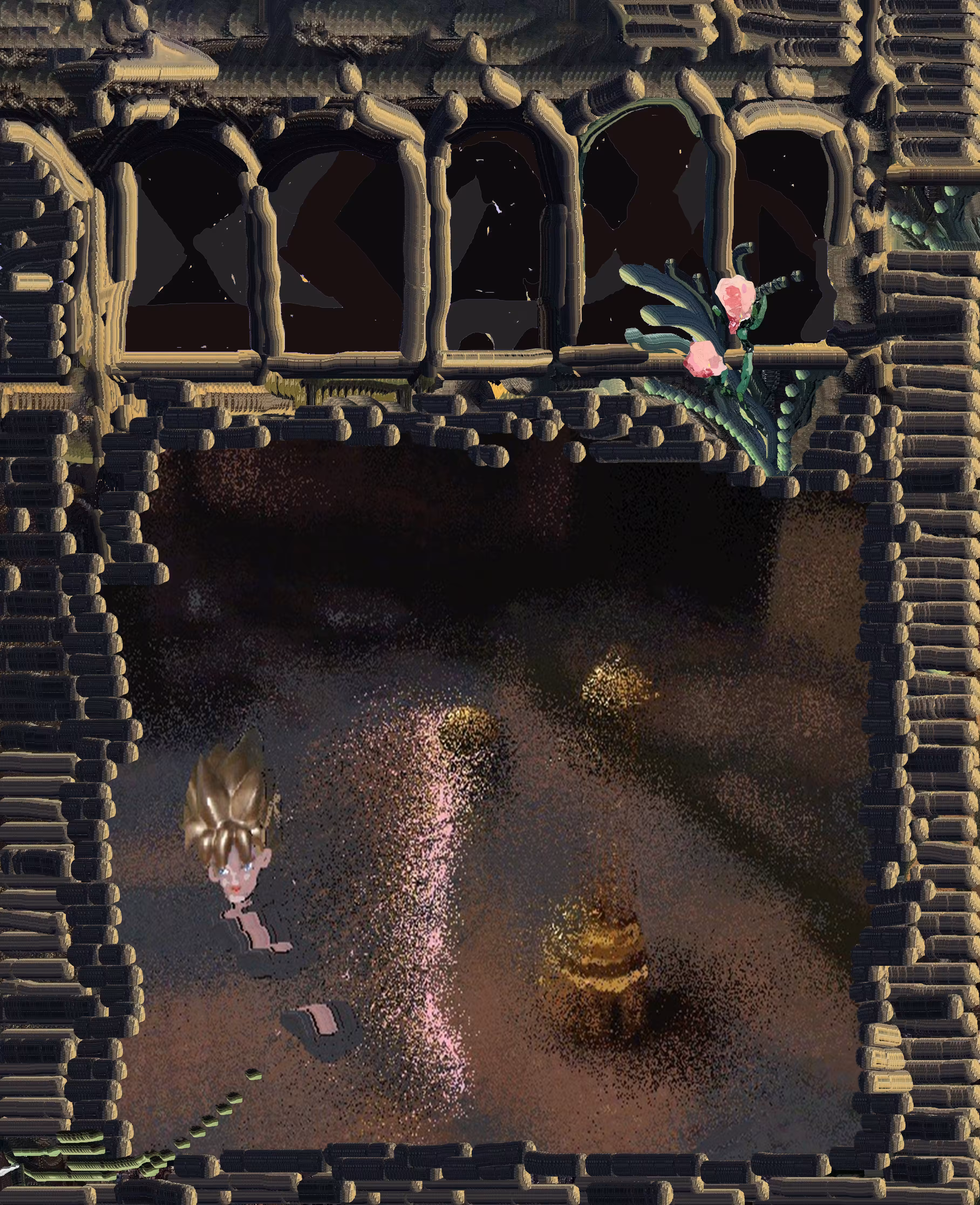Pink Rose Teleportation