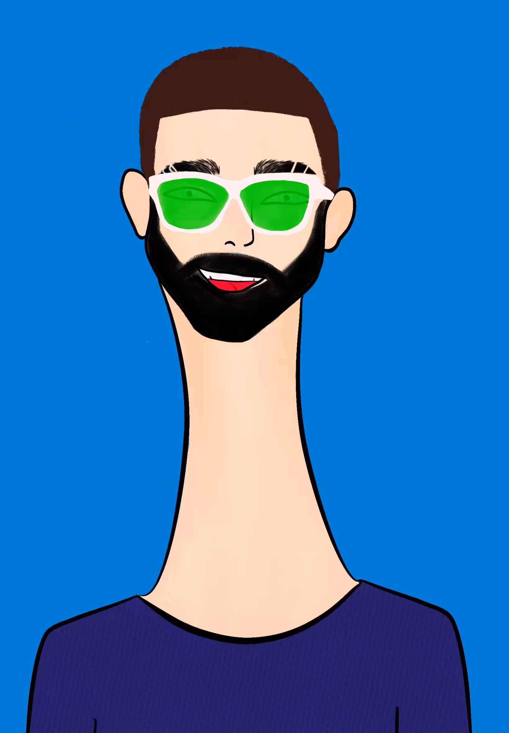Long Neckie Fellas #2835