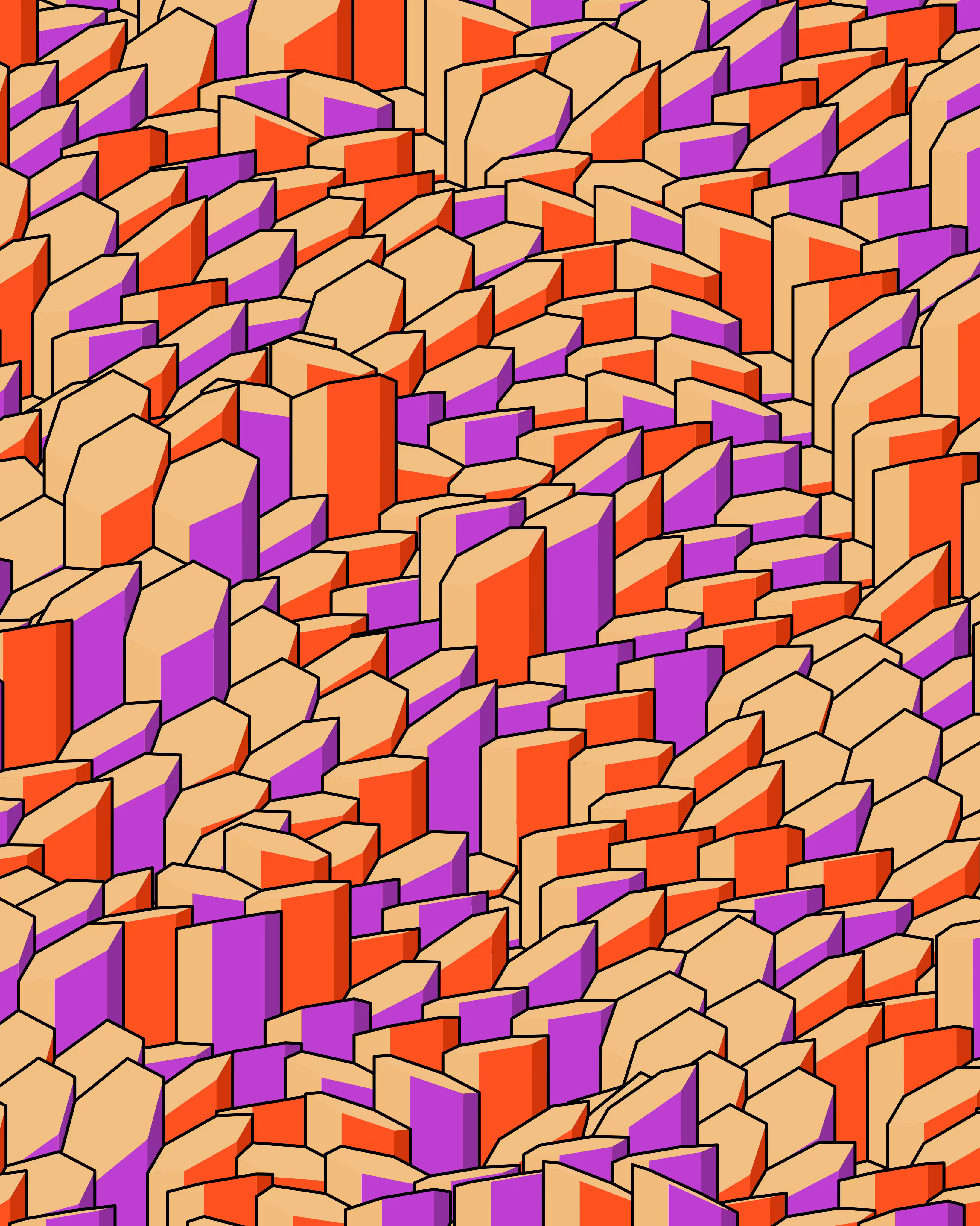 Hexagones Landscape