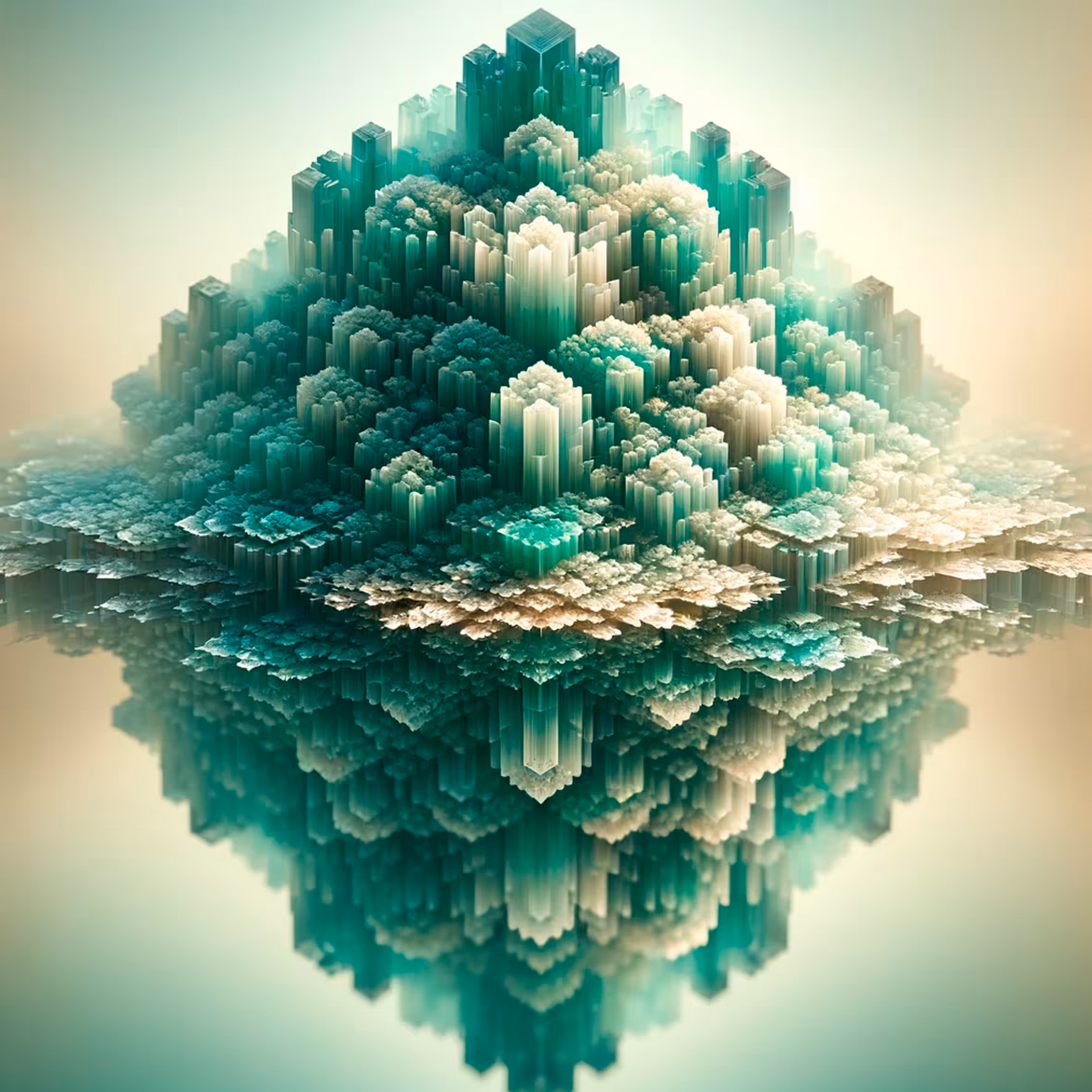 Art Nouveau Dreams #44 - Actinolite (2)