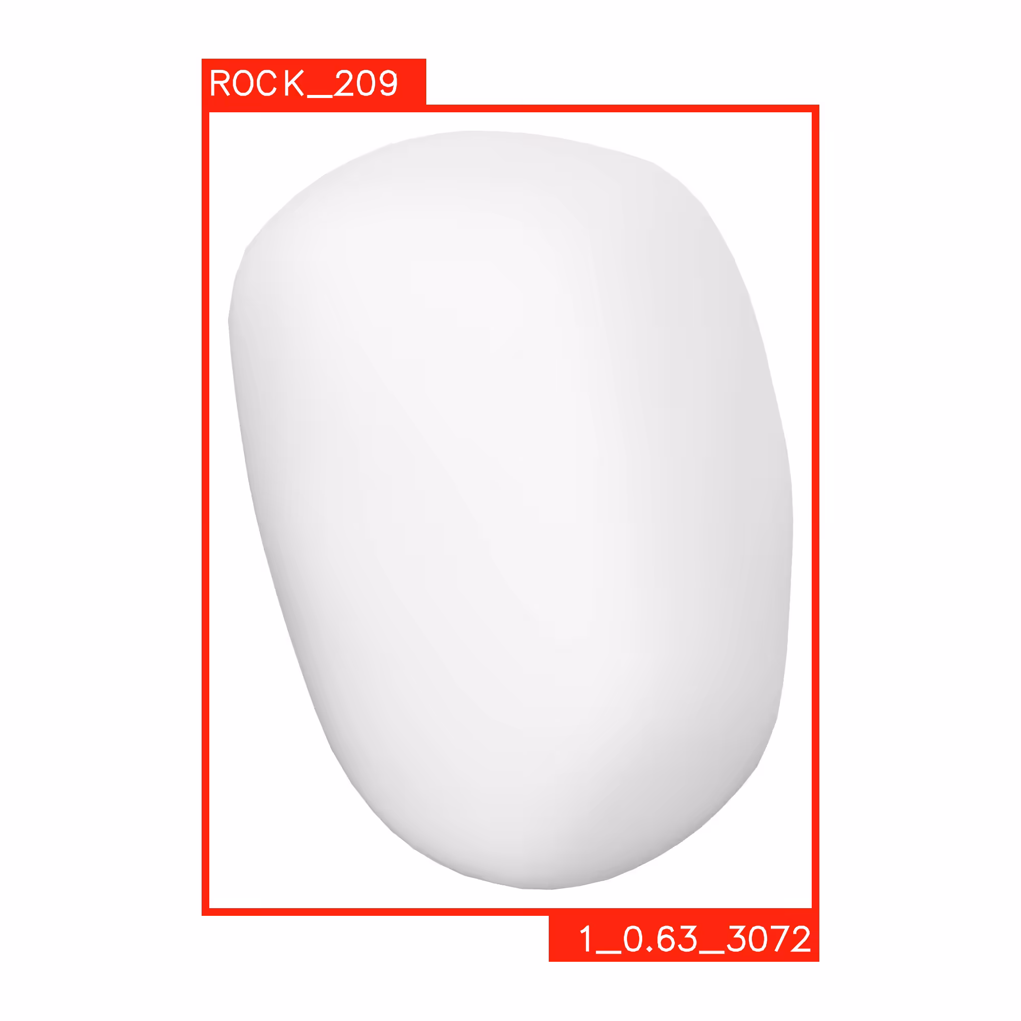 UNSHADED ROCKS: ROCK 209