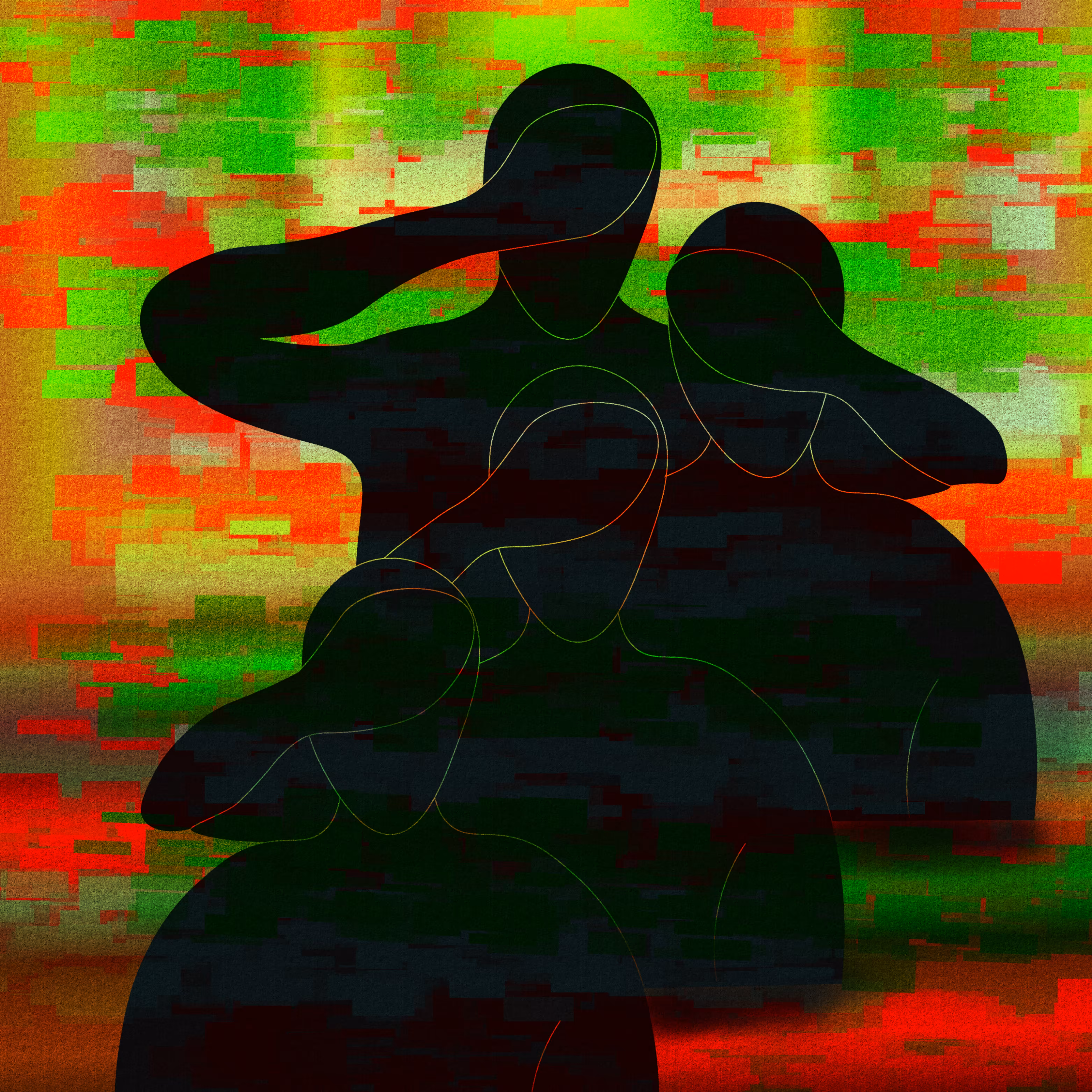 Blind Contagion
