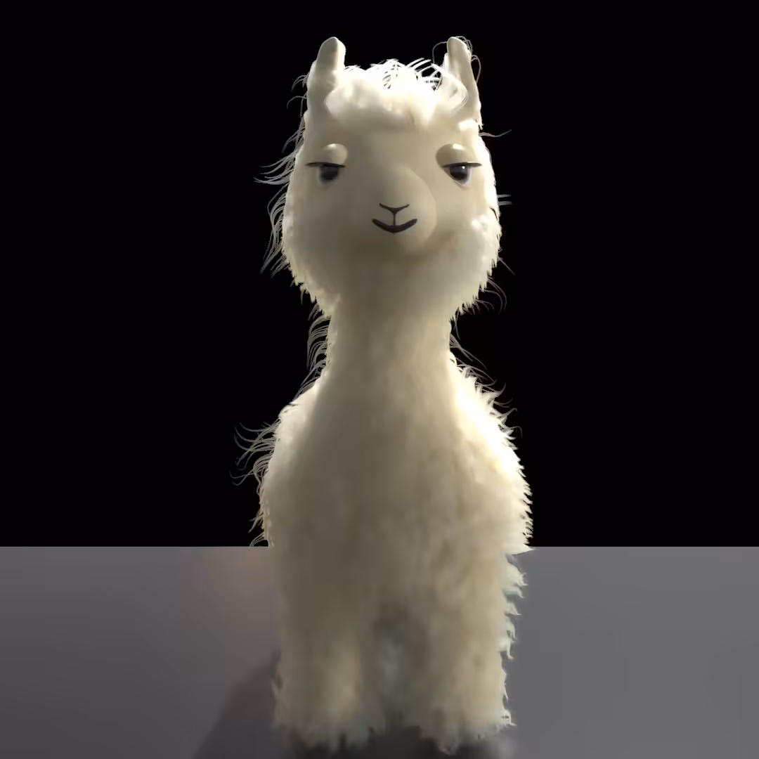 Distracted Llama
