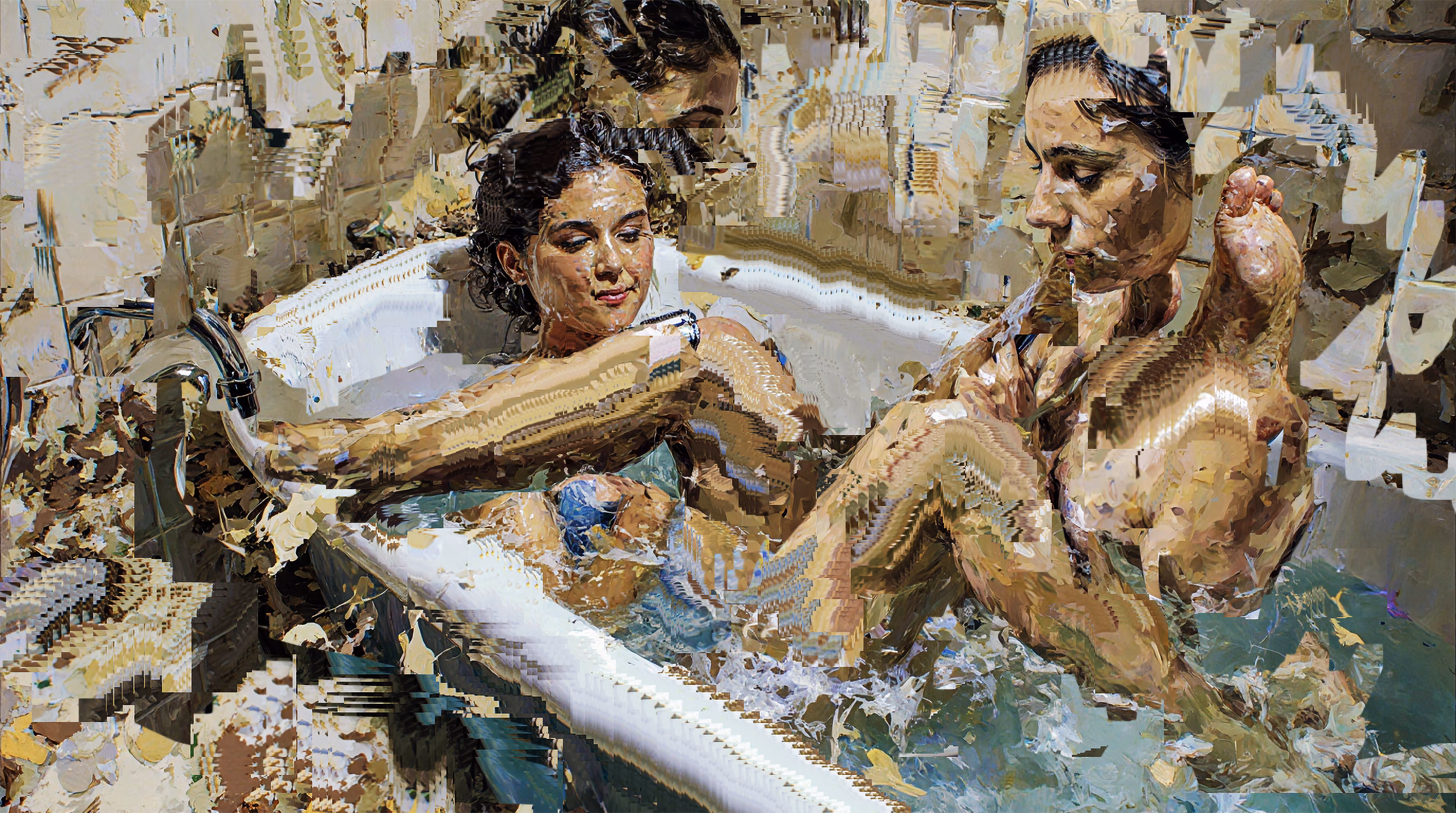 "In the Bath"