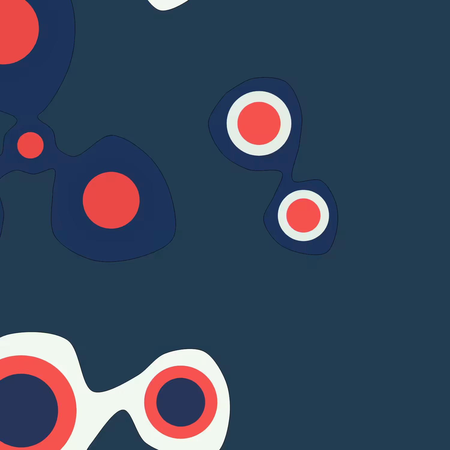 Geometric colorful shapes (Free edition) #51