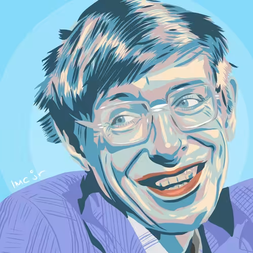 Stephen Hawking Portrait