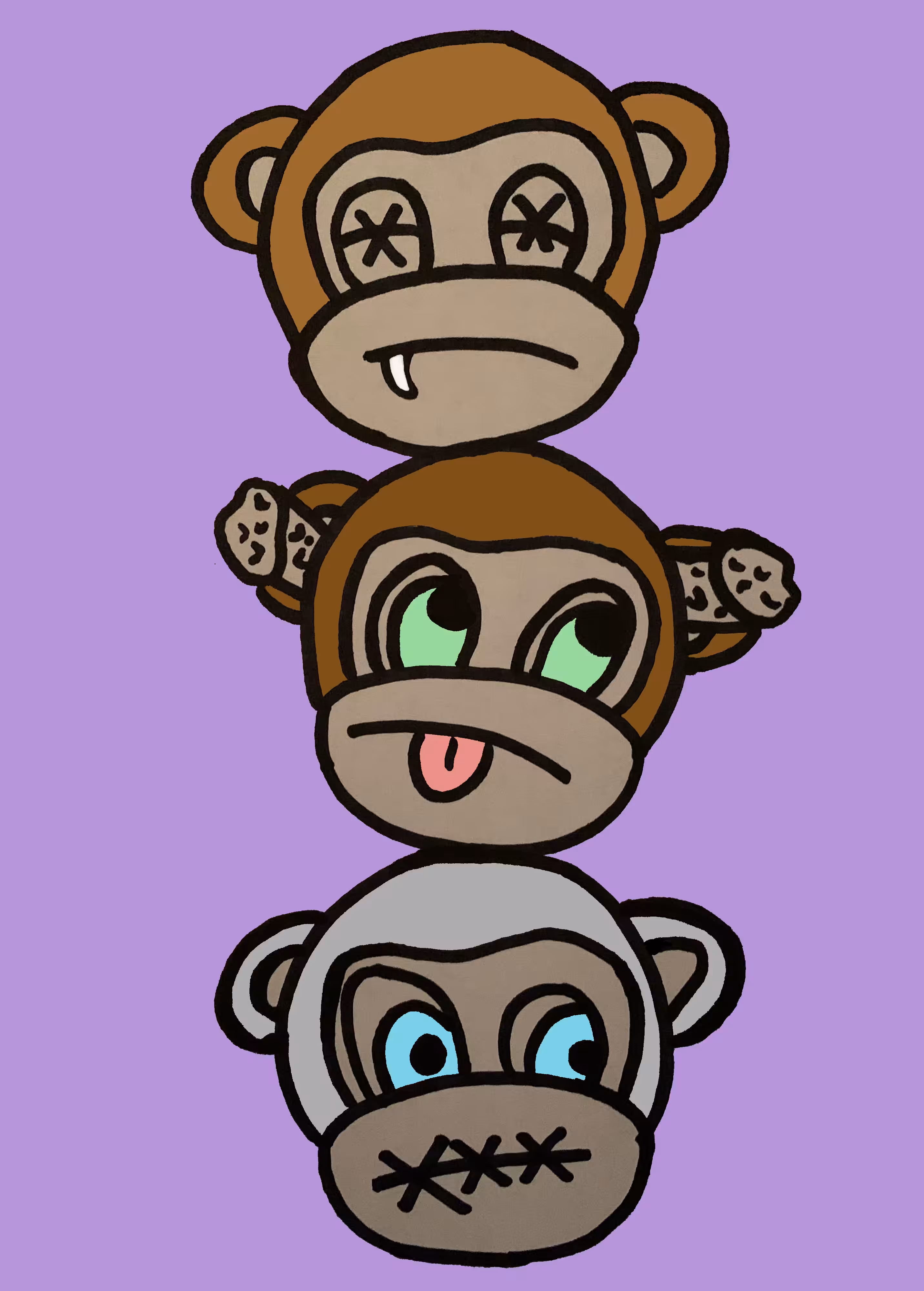 3 Monkeys