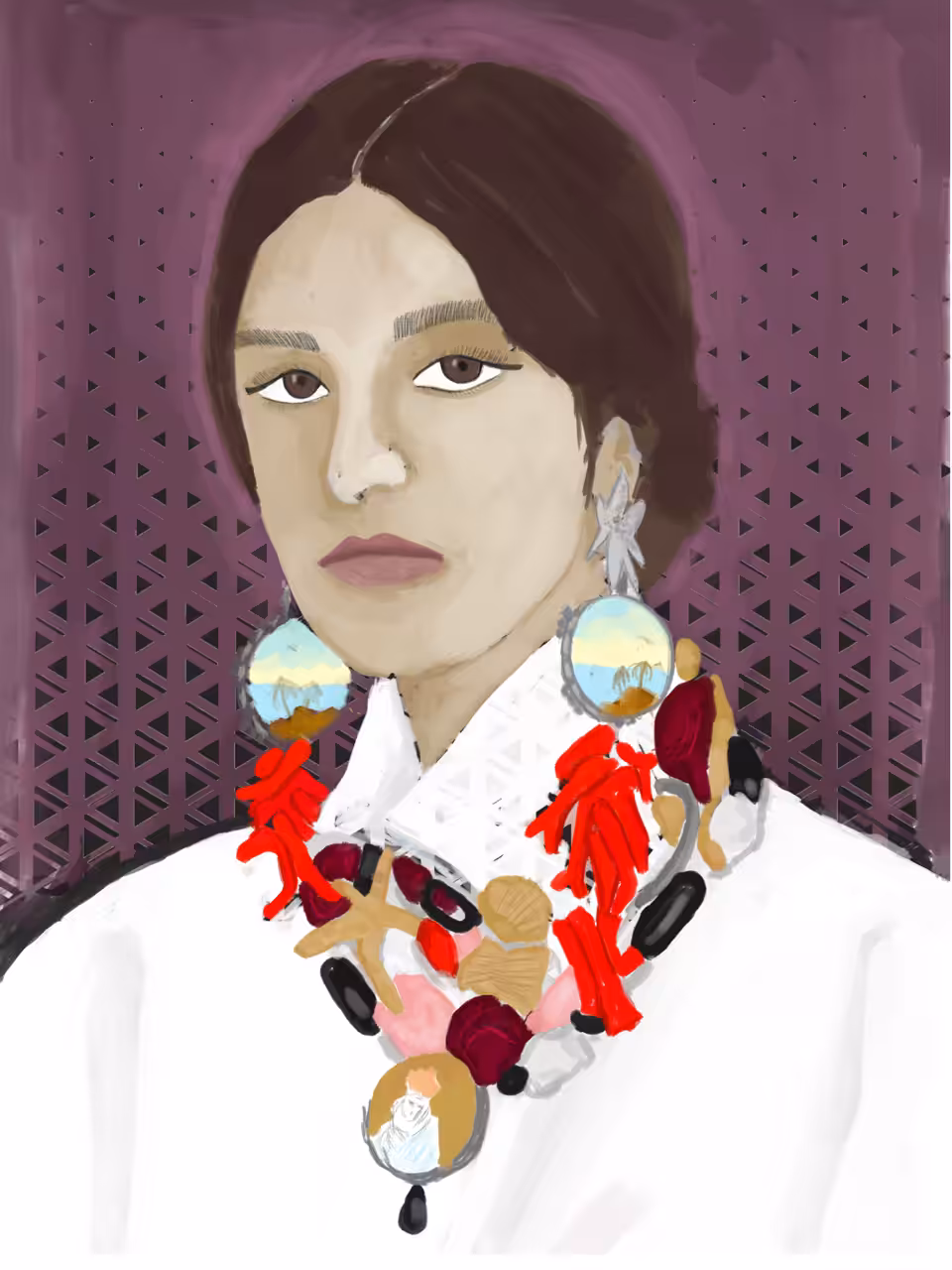 Women in Time.: Sea Necklace