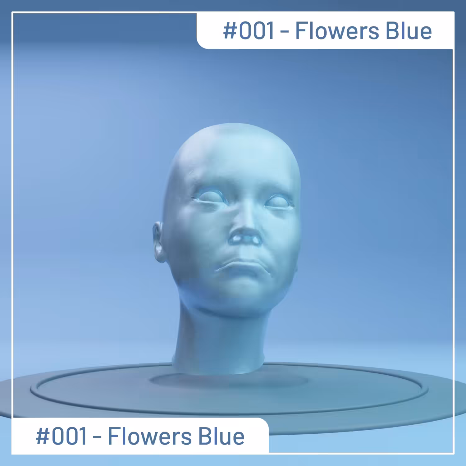 Flowers Blue