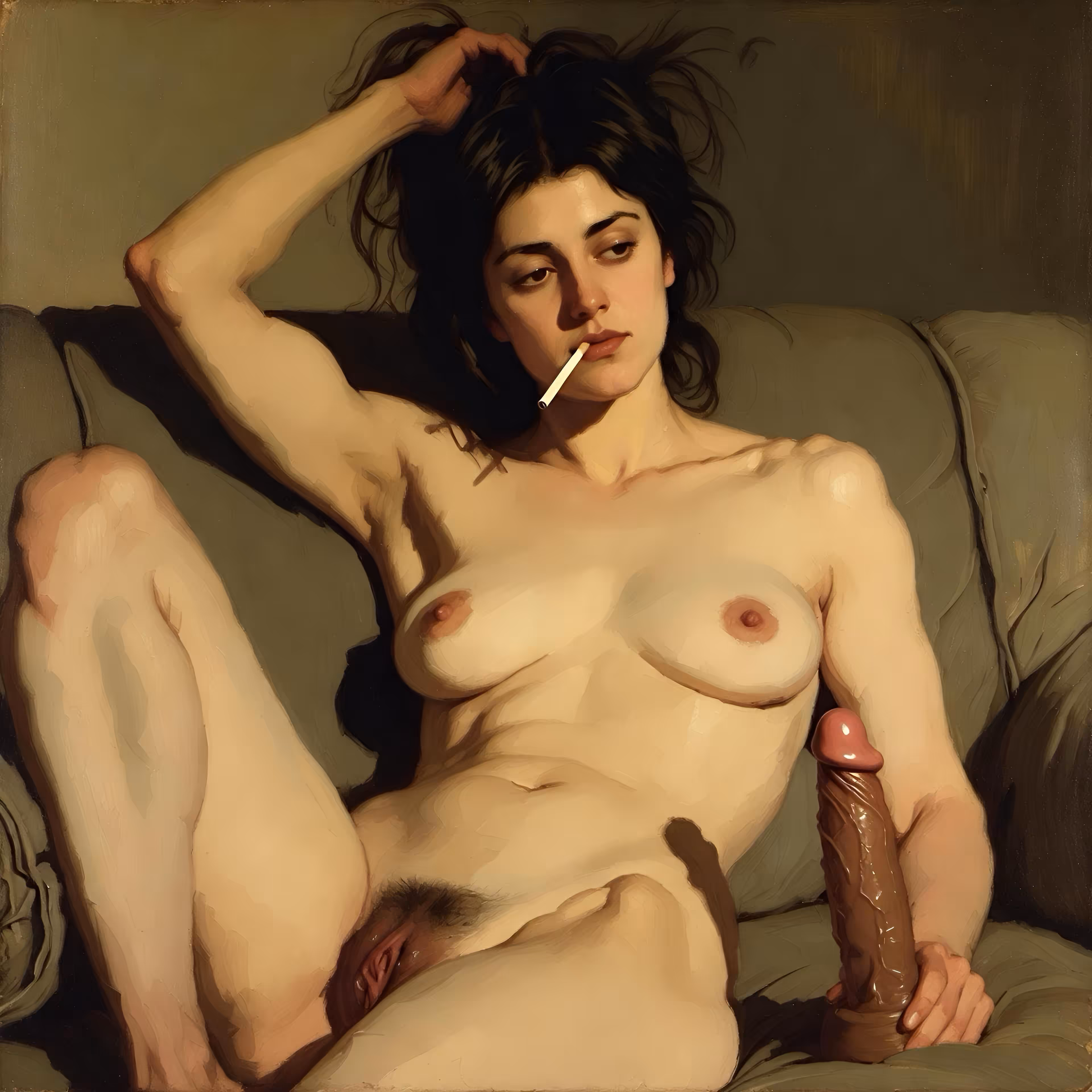 Post-Pleasure Dildo Reverie