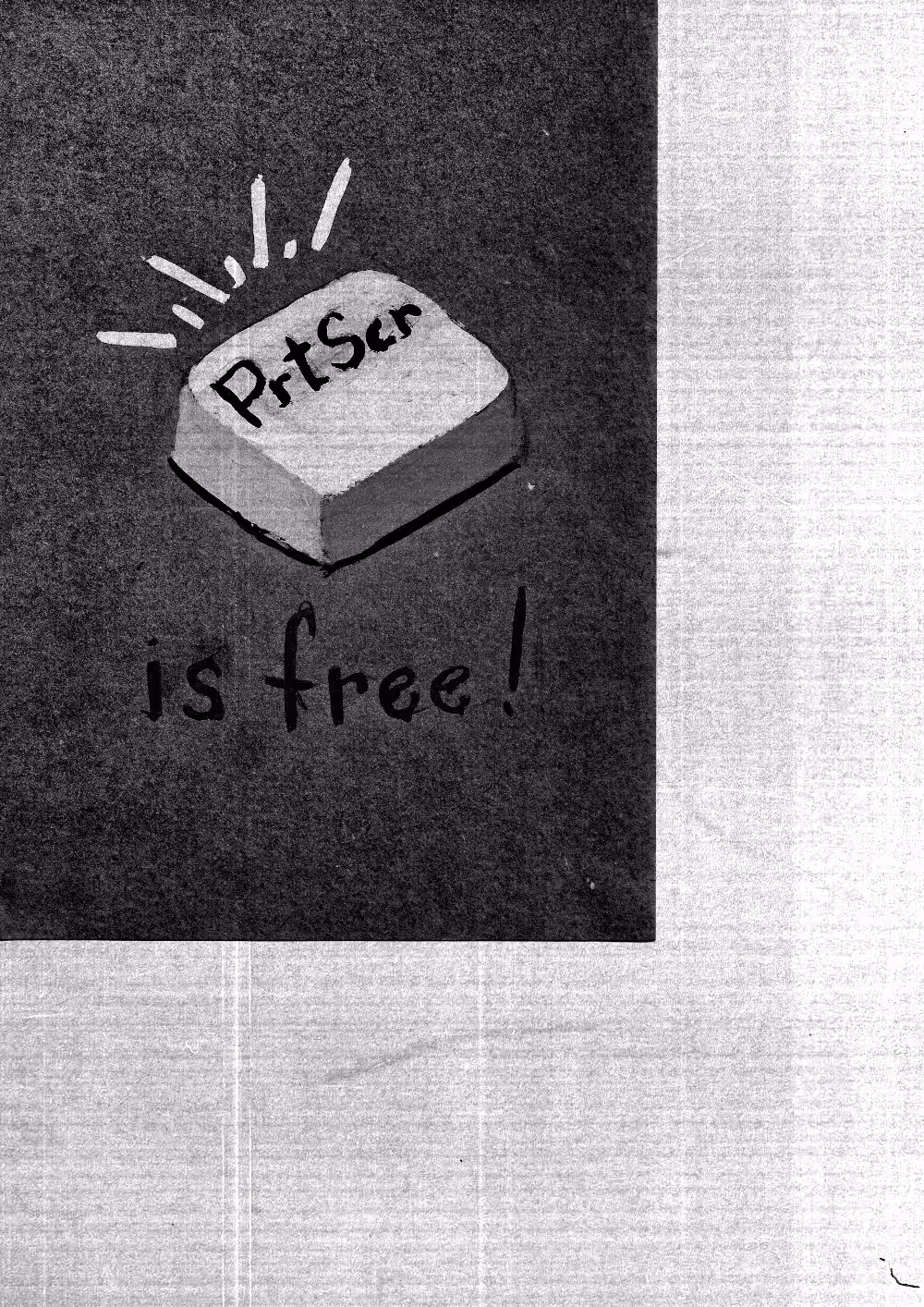 Cheap Photocopy: PrtScr is free!