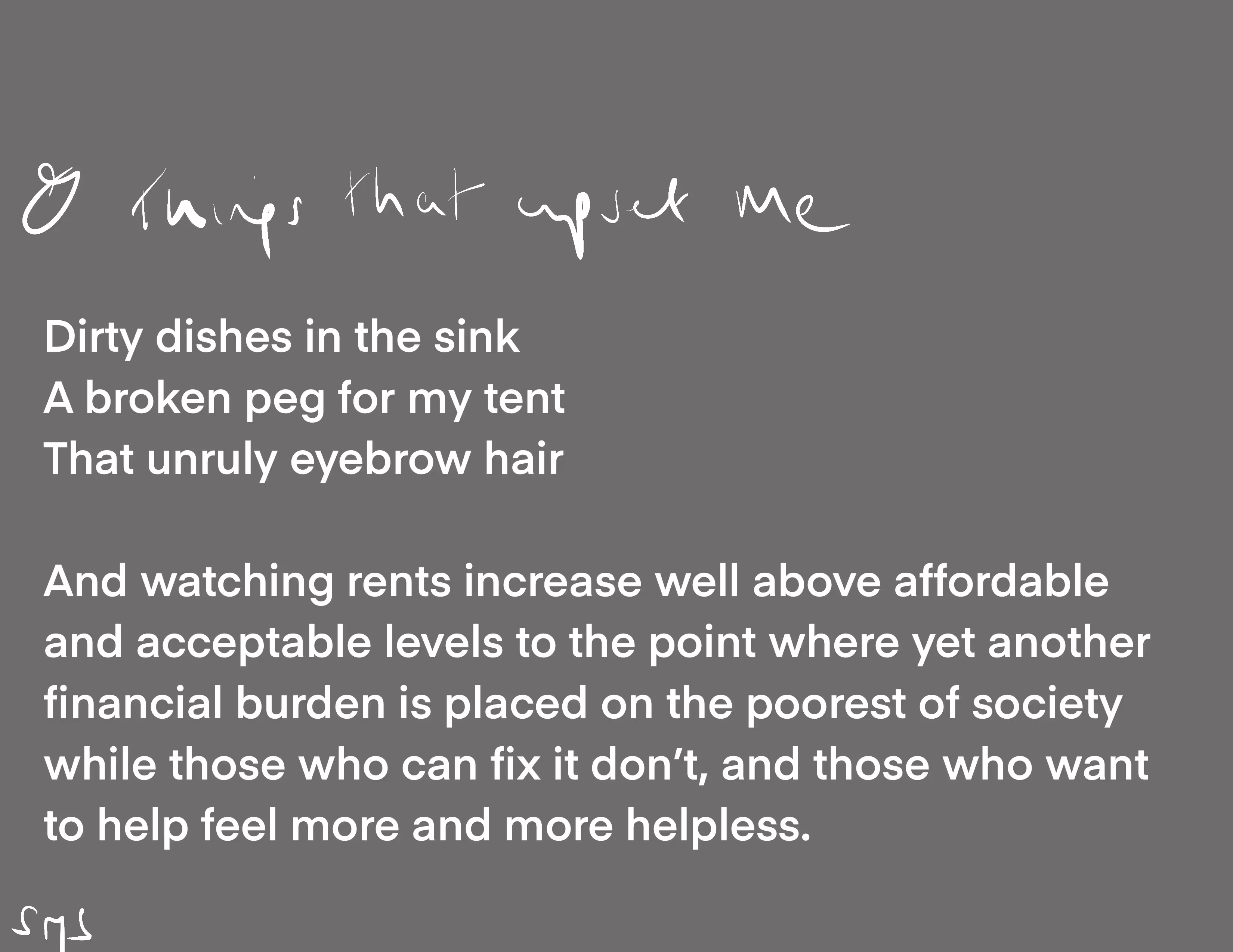 Things That Should Upset