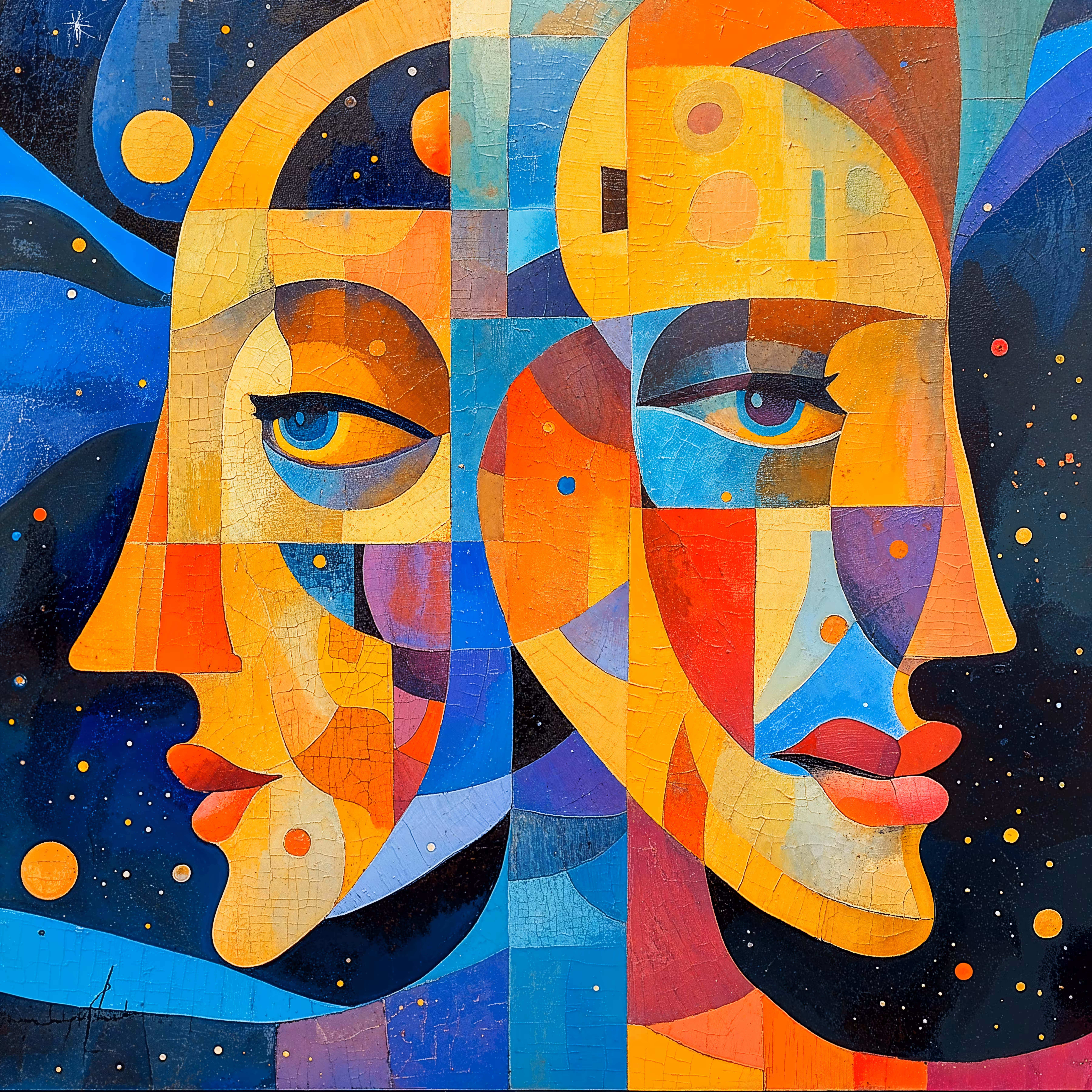Abstract Cubist-Surrealist #39