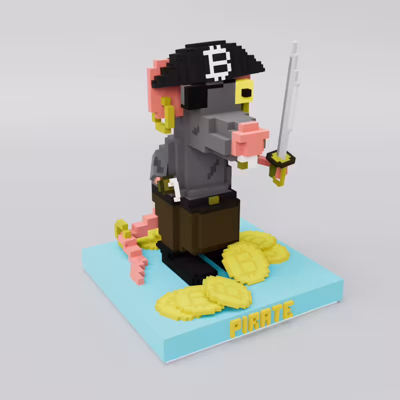 Rodeo posts: Punk Rat Next Generation 016 Pirate