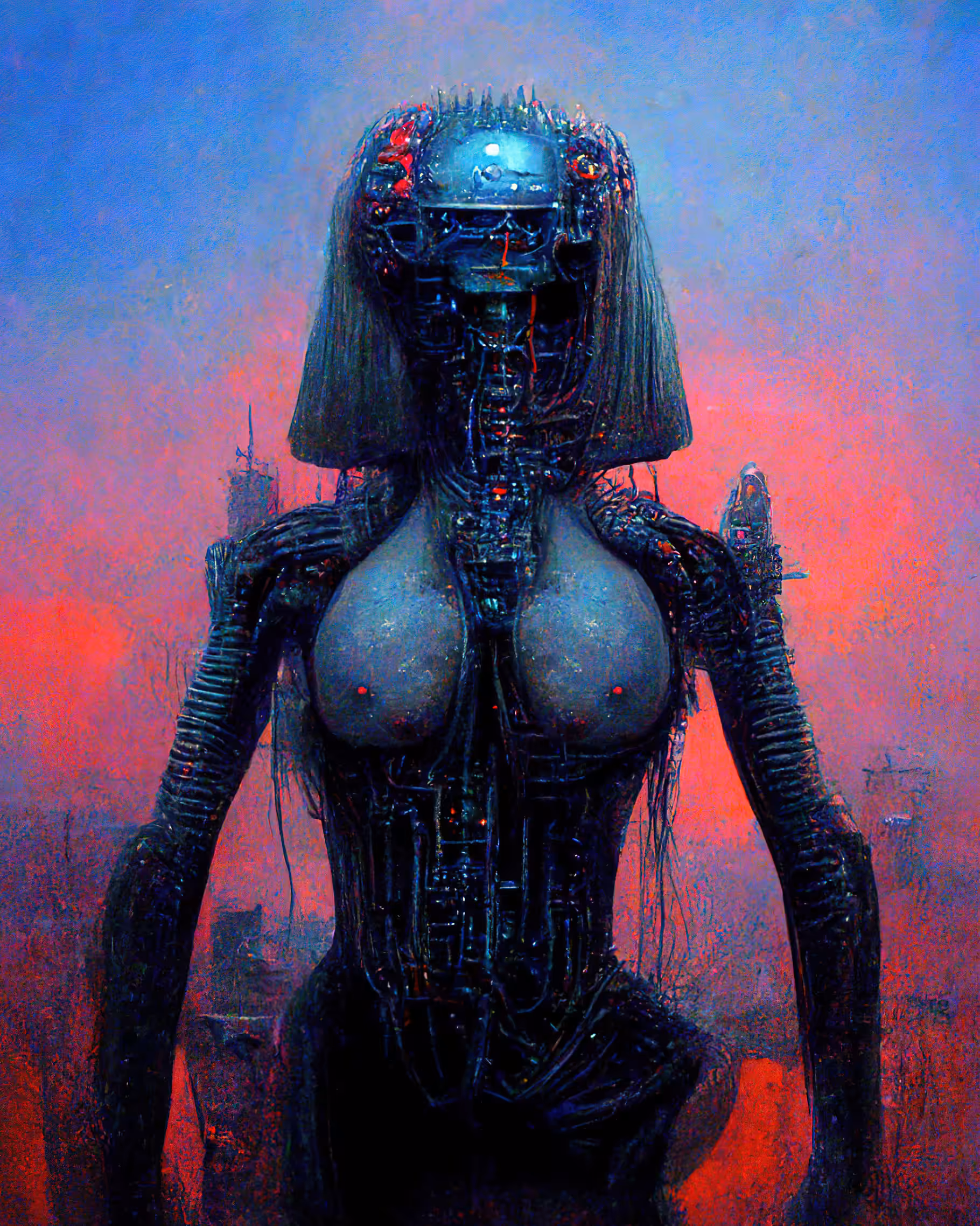 Goth Robot Girlfriend
