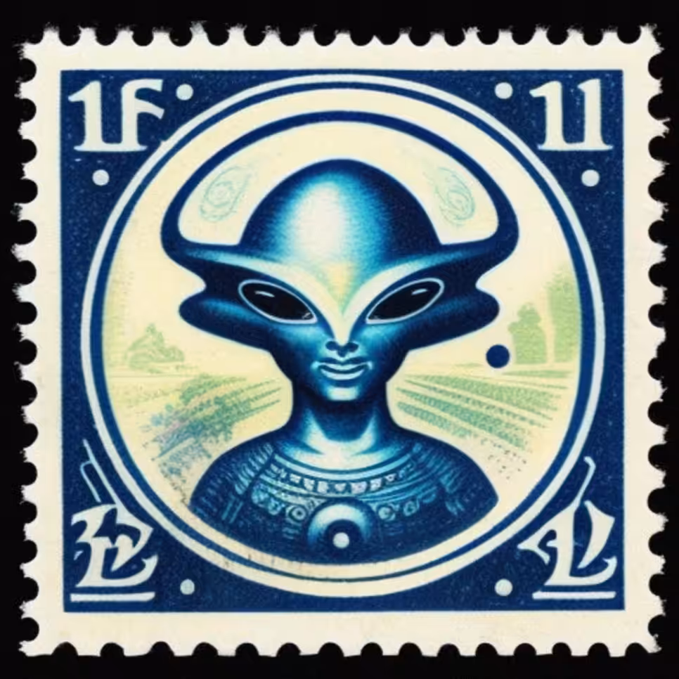 Intergalactic Stamp #17