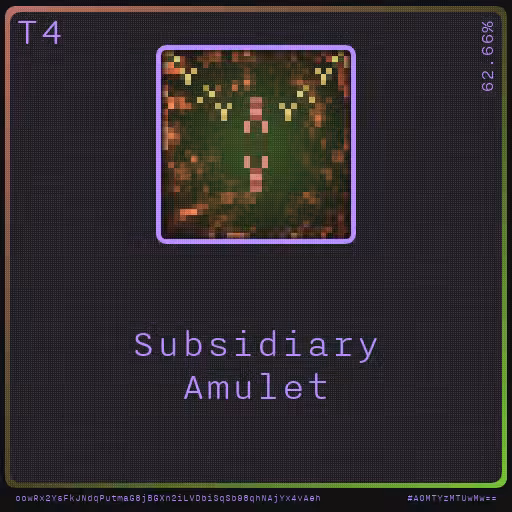 Gear for your quests - Amulet #86