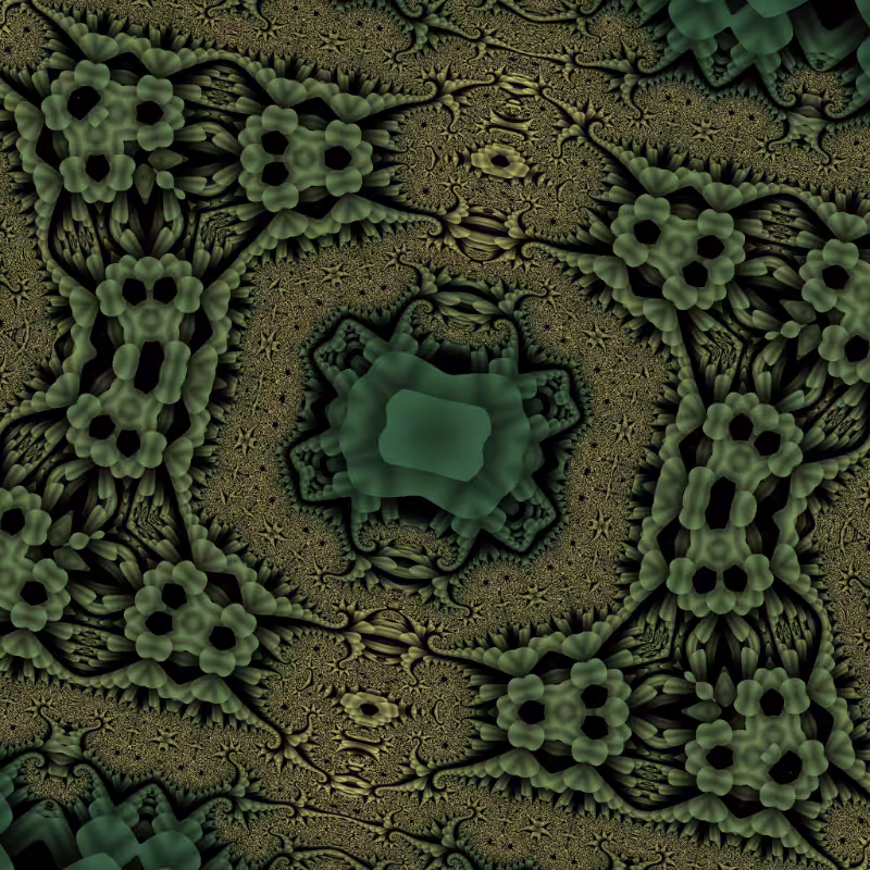 Fractal Flower #36