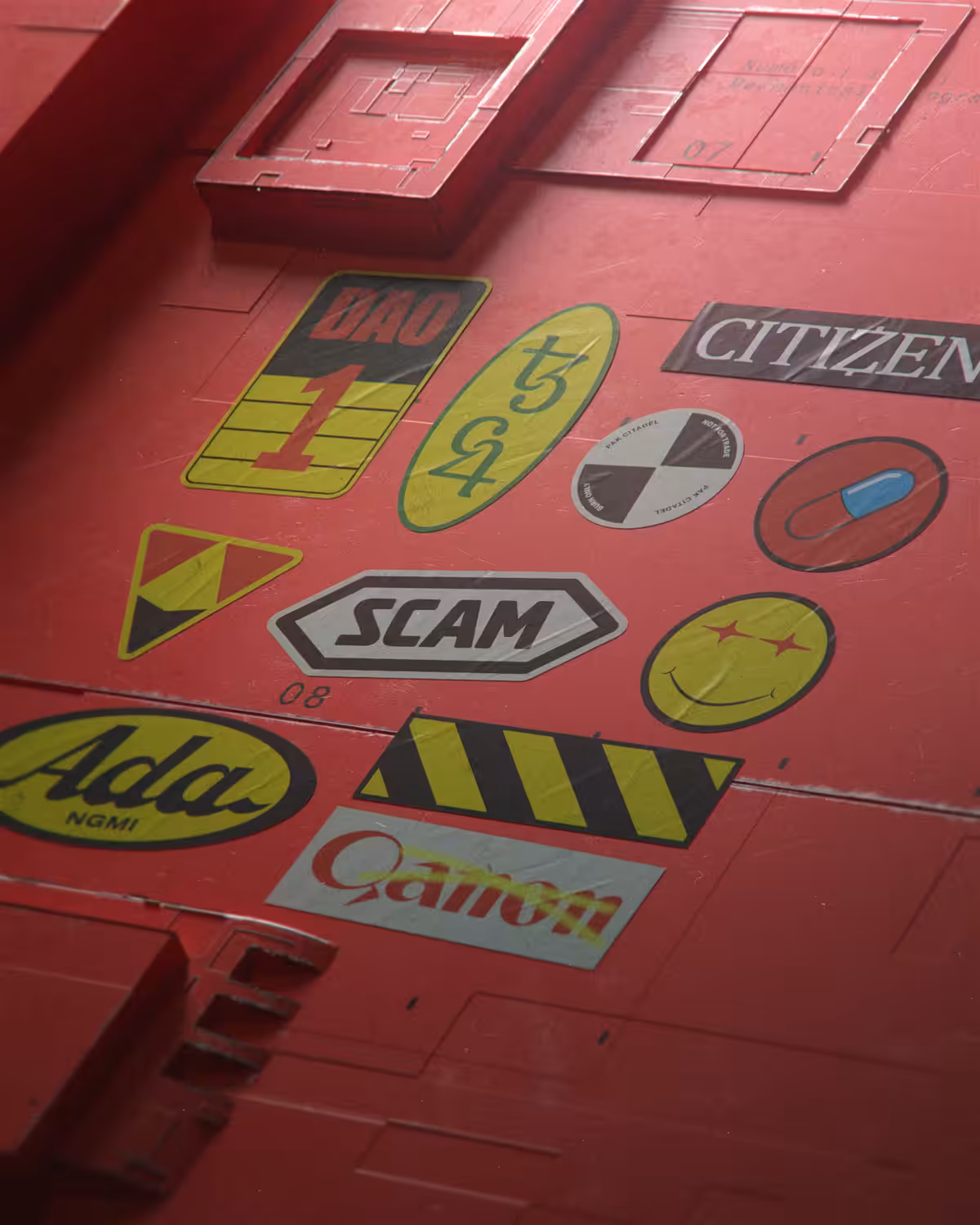 Autocollant Kaneda