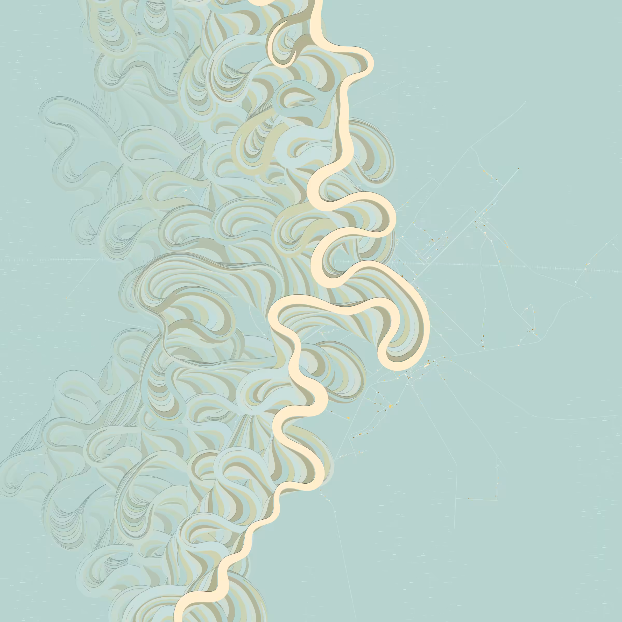 Ancient Courses of Fictional Rivers #2