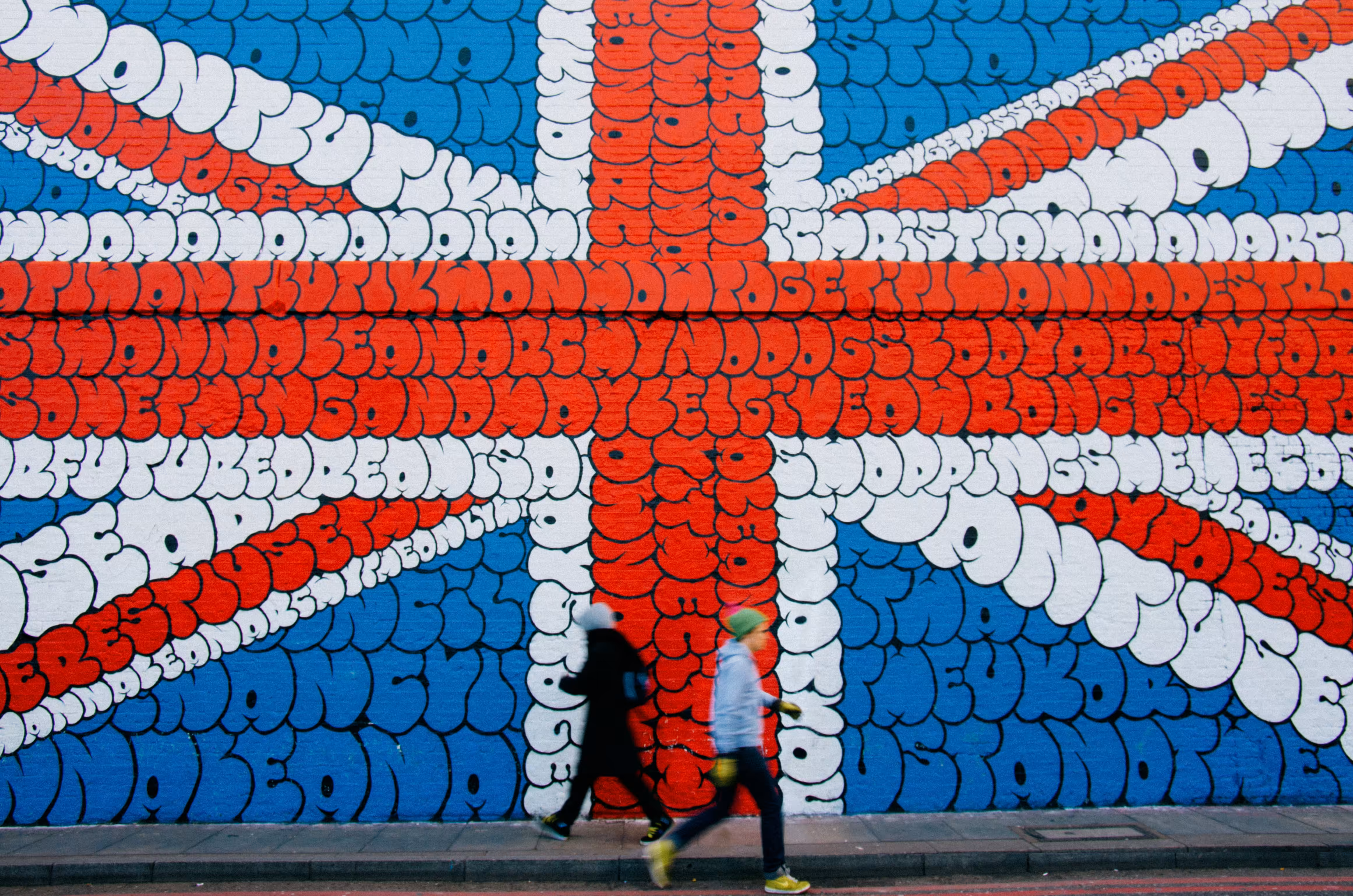 LDN 02 - Graffiti Flag