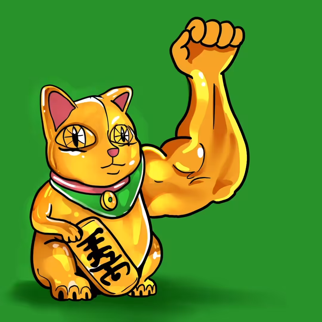 maneki neko muscle
