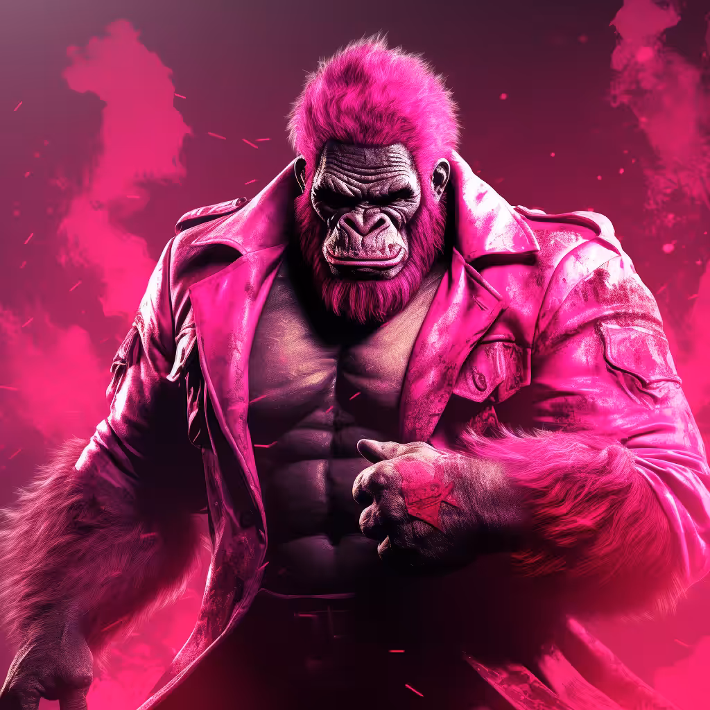 MAGENTA GORILLA 🦍 