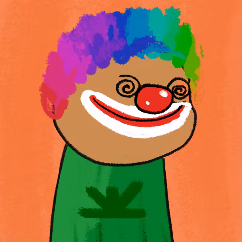 Peculiar clown #7