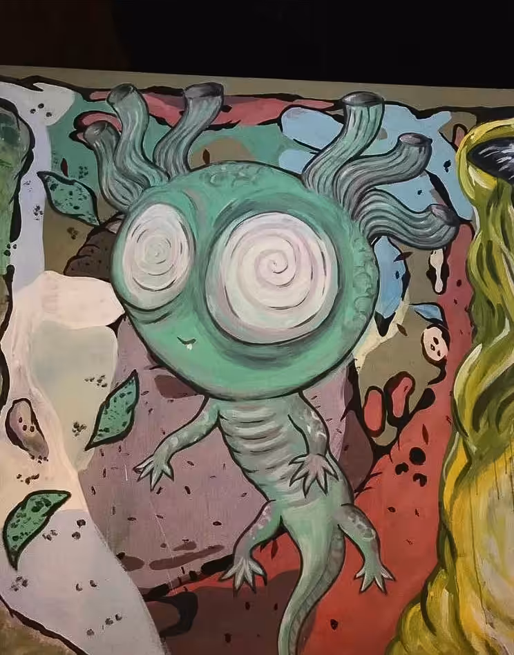 Trippy Axolotl 