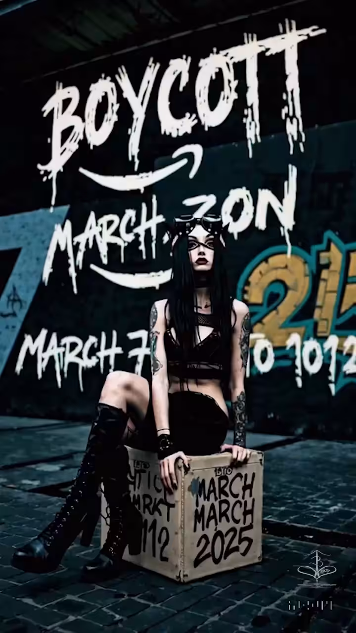 BOYCOTT AMAZON MARCH 7 to 14 2025