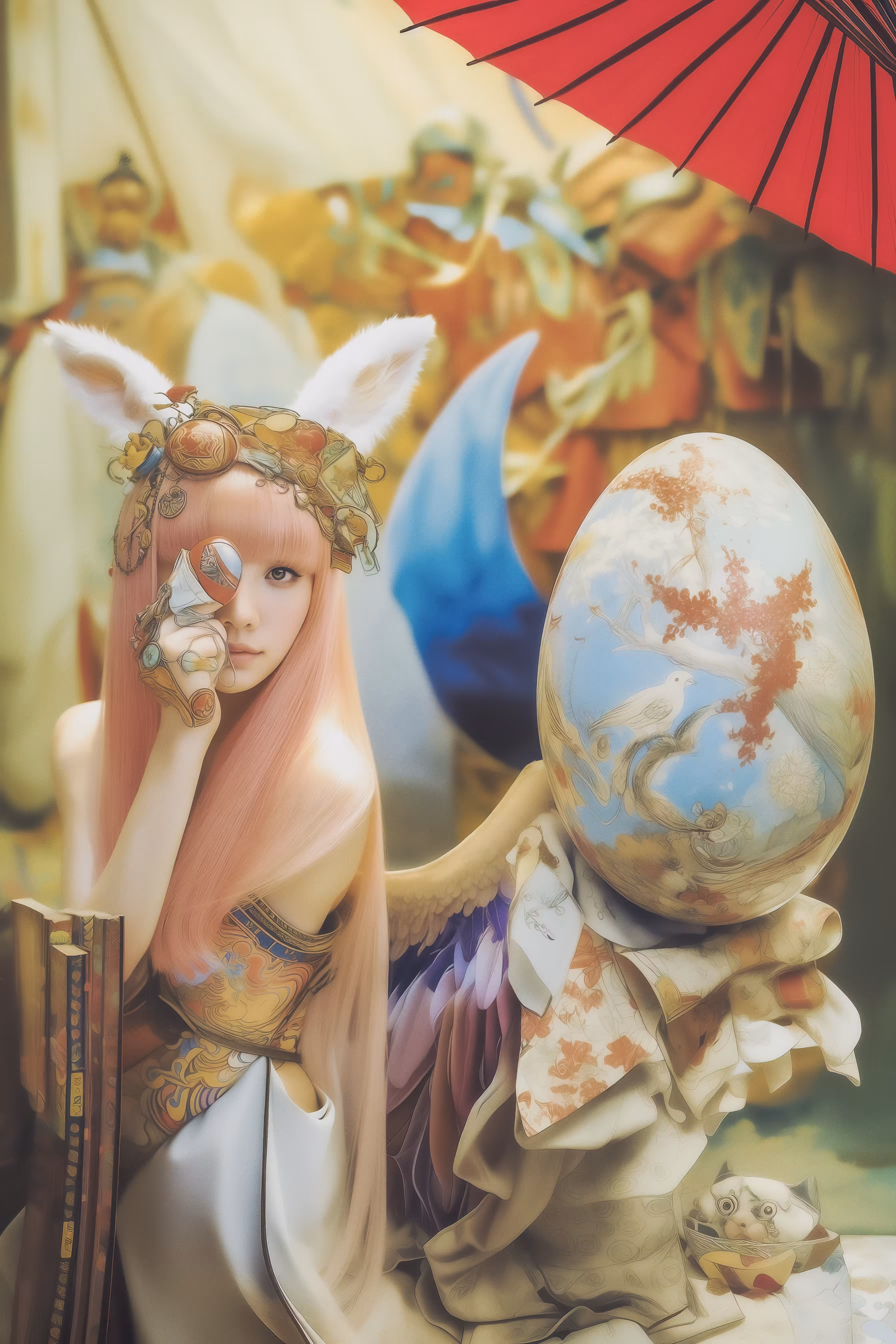 Japanesque Easter Portrait #3