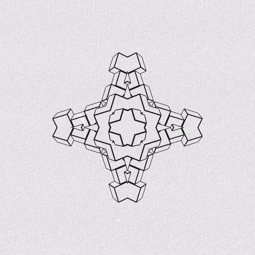 Monochrome Kaleido #42
