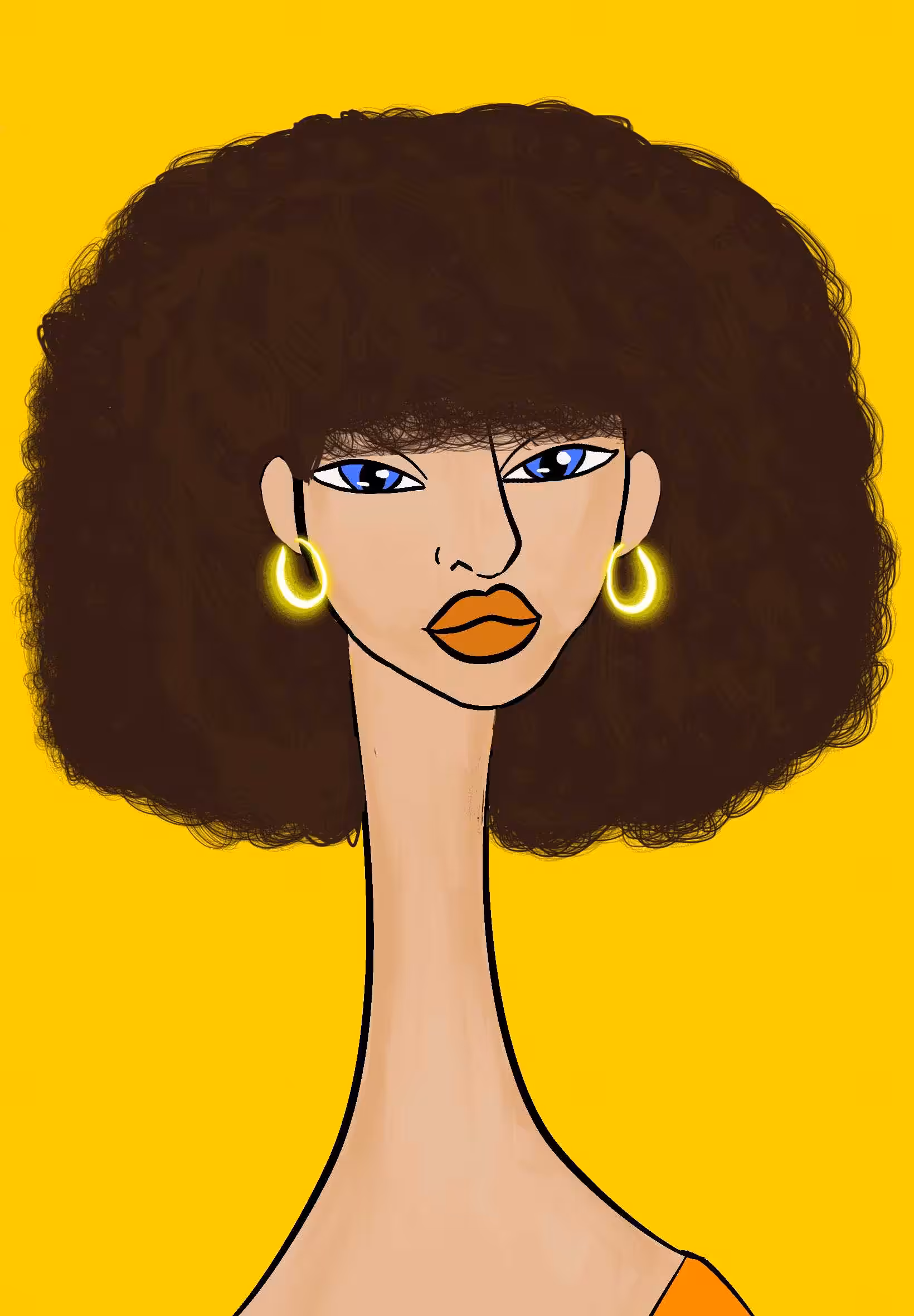 Long Neckie Ladies: Long Neckie Lady #3316