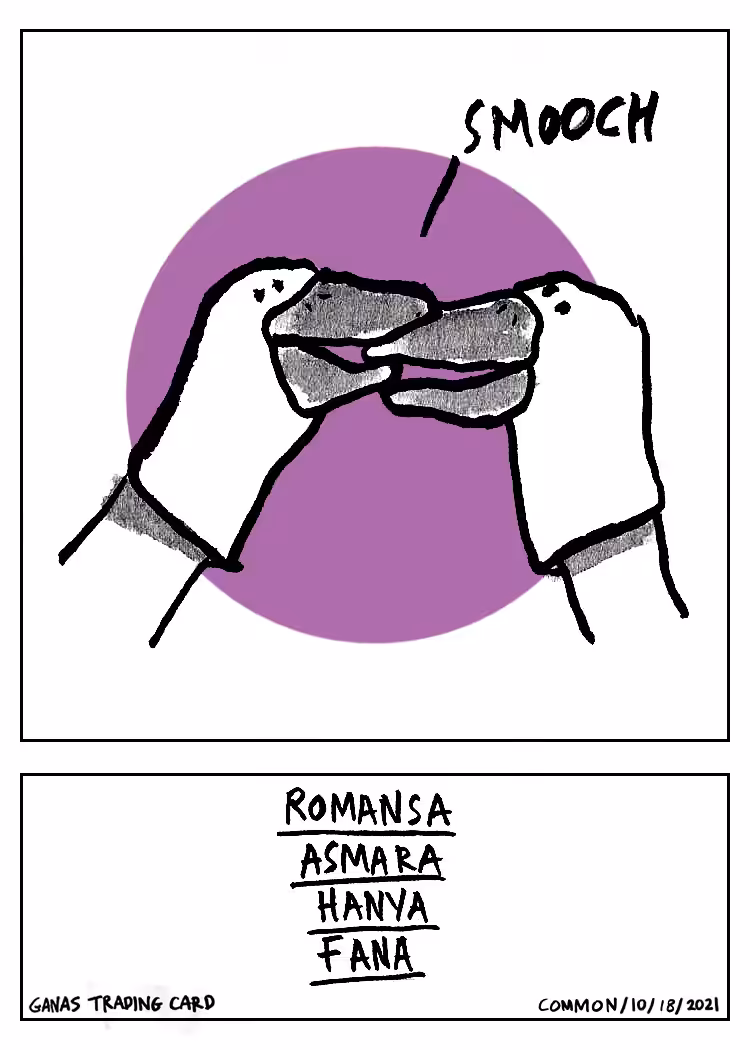 GANAS Trading Card