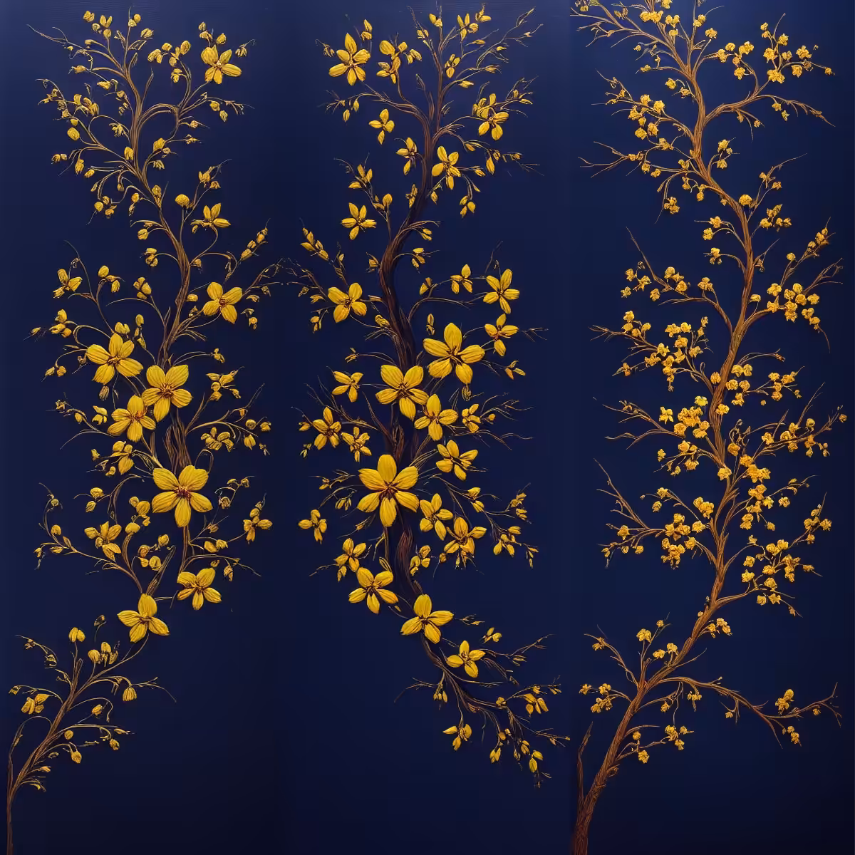 Blossoms at night #6