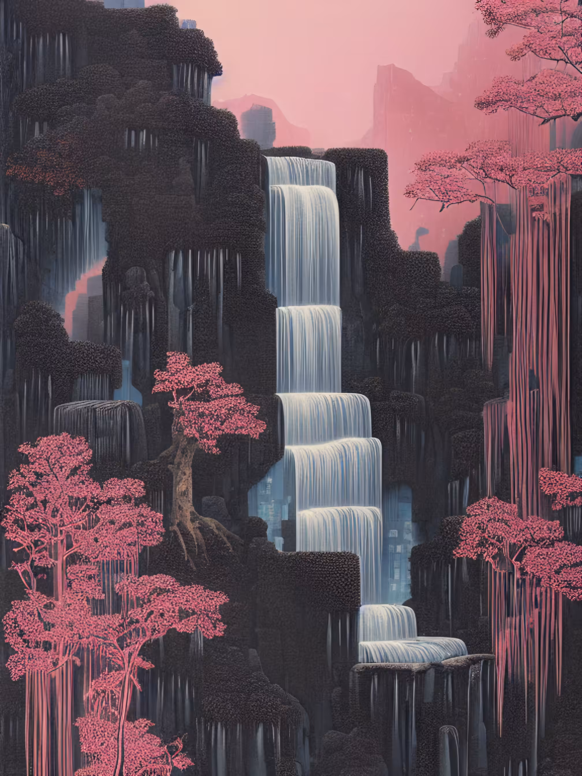 Sfumato Waterfall - Levels of Magic