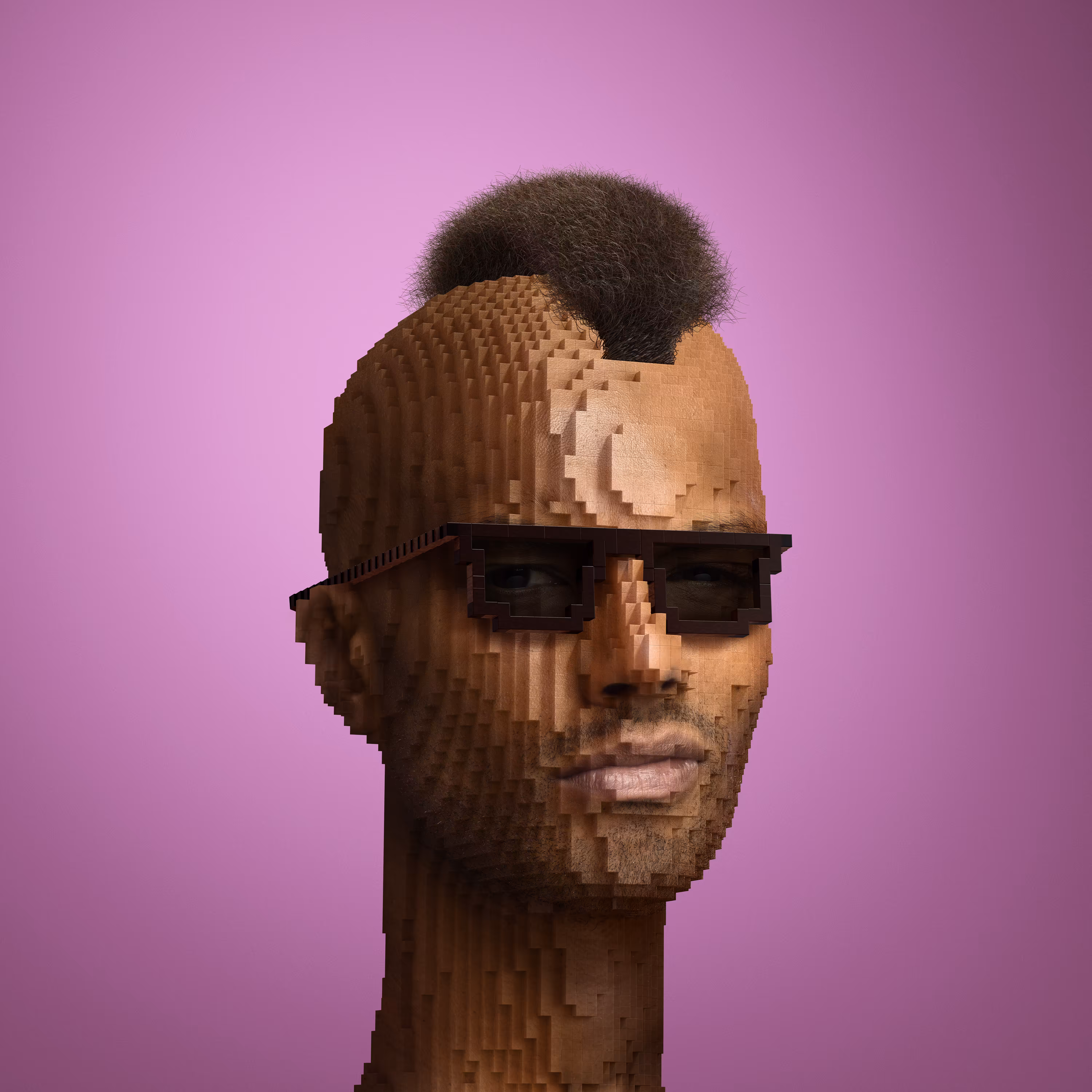 Block Head Punk 012