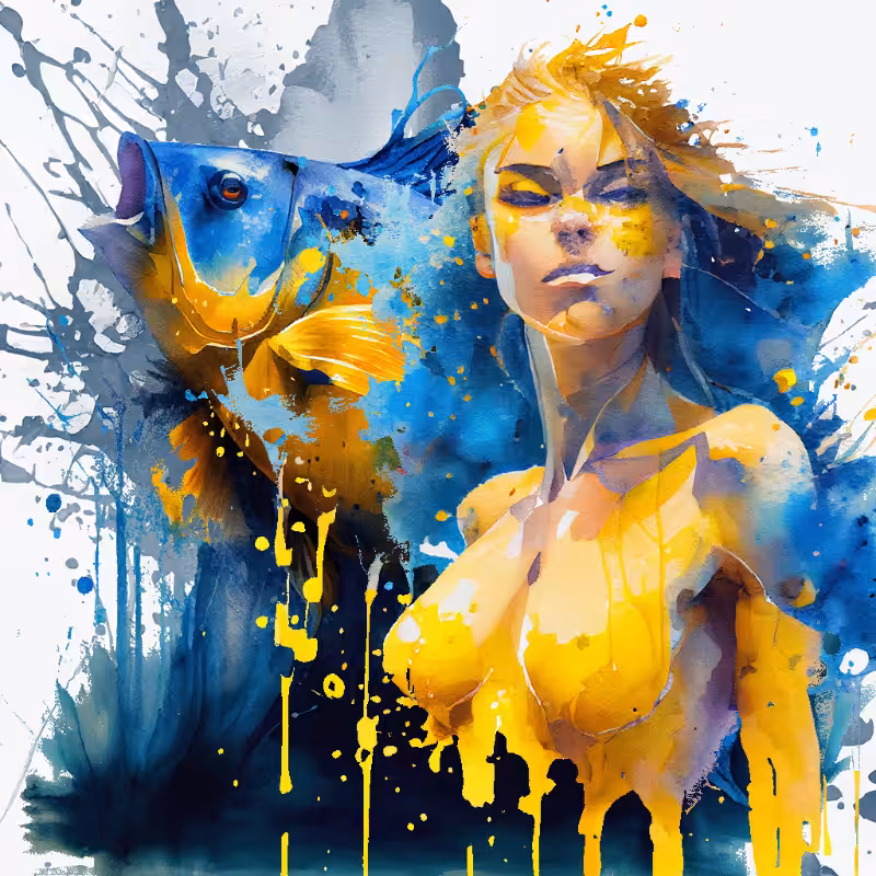 Artemis and Fish #1