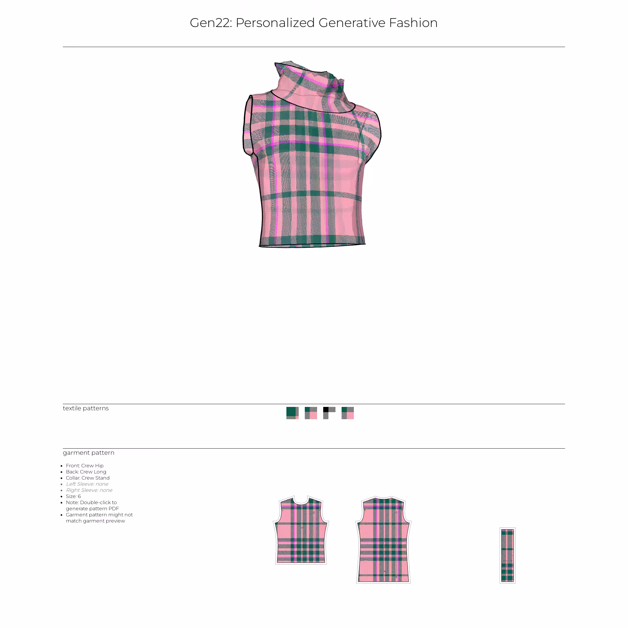 Gen22: Personalized Generative Fashion #43