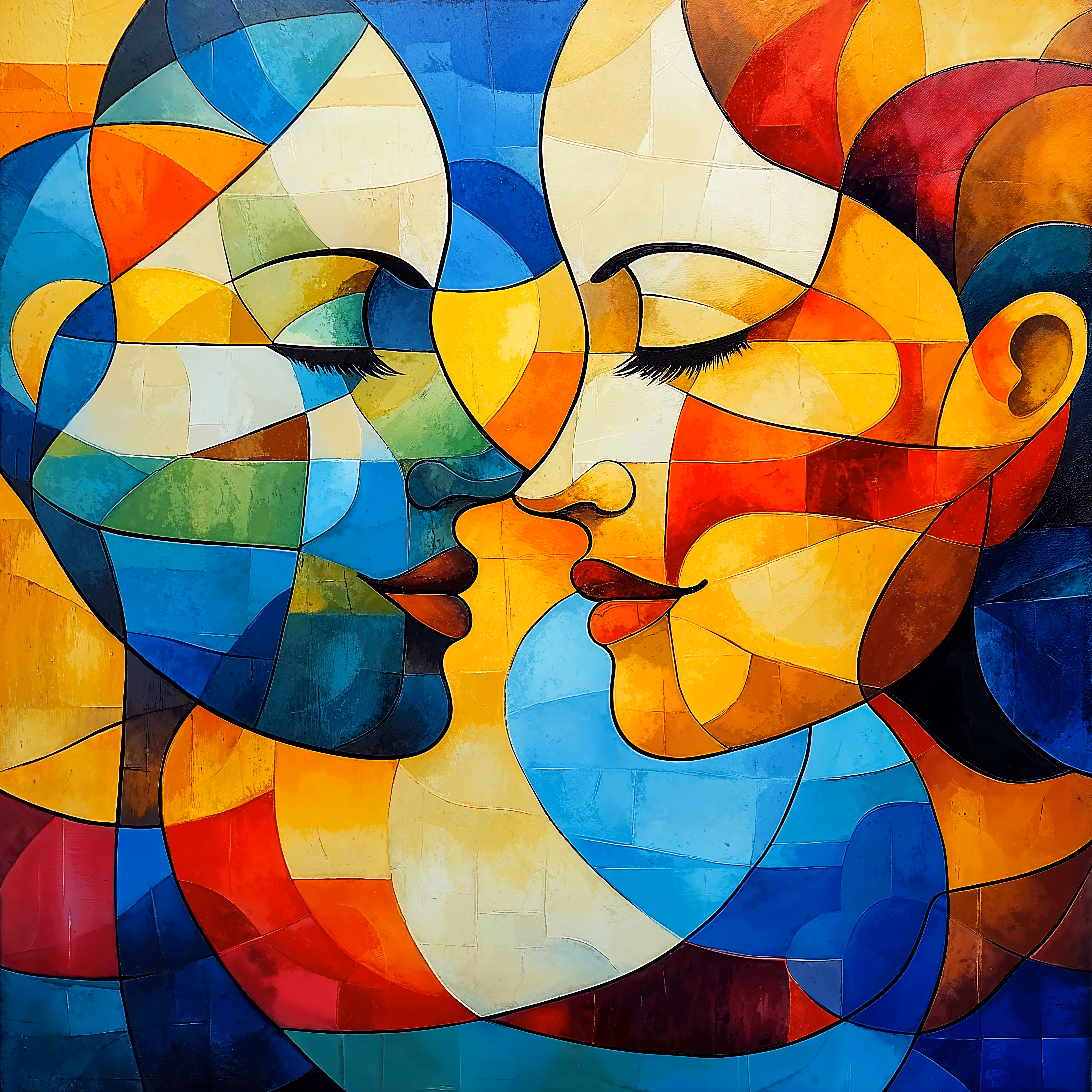 Abstract Cubist-Surrealist #25