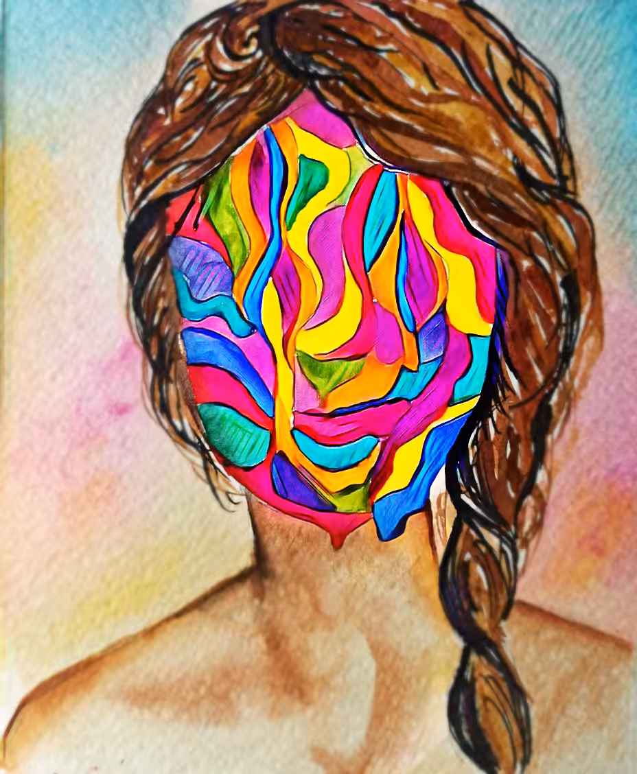 melted colors