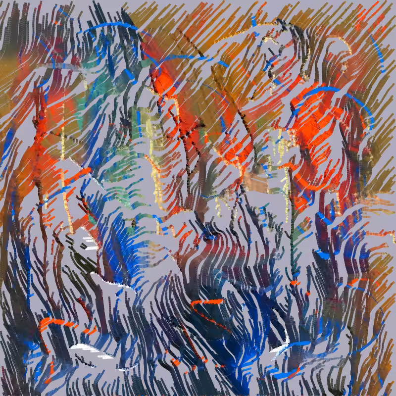 ABSTRACT PERLINS #19